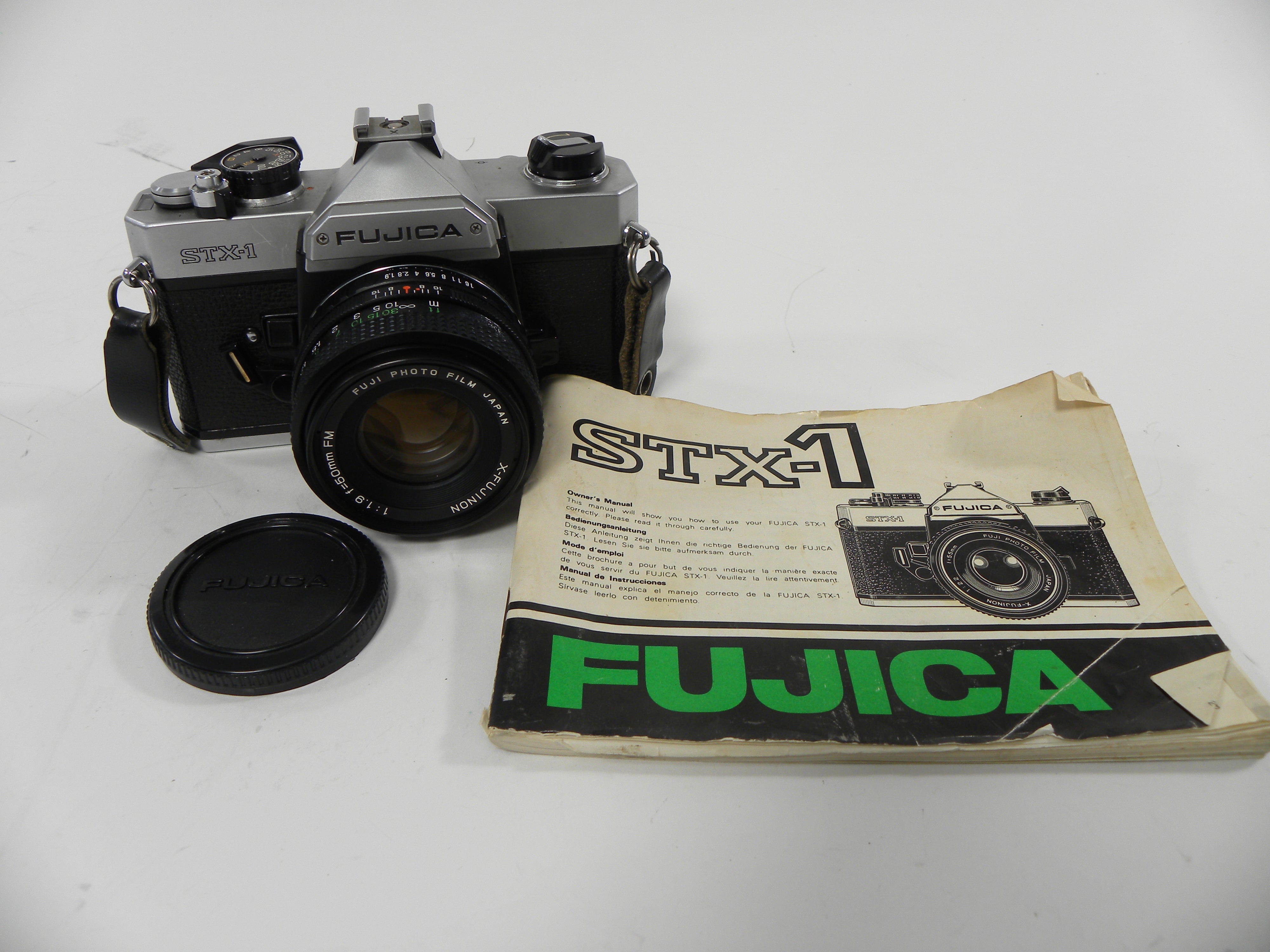 Fujica STX-1 35mm SLR w/ X-Fujinon 50mm f1.9 FM