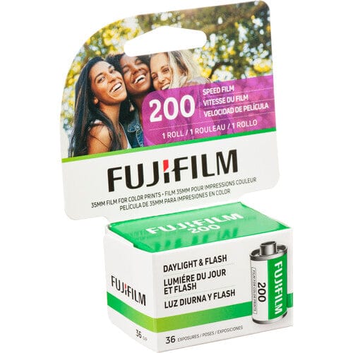 FUJIFILM ISO 200 Color Negative Film 35mm Roll Film 36 Exposures