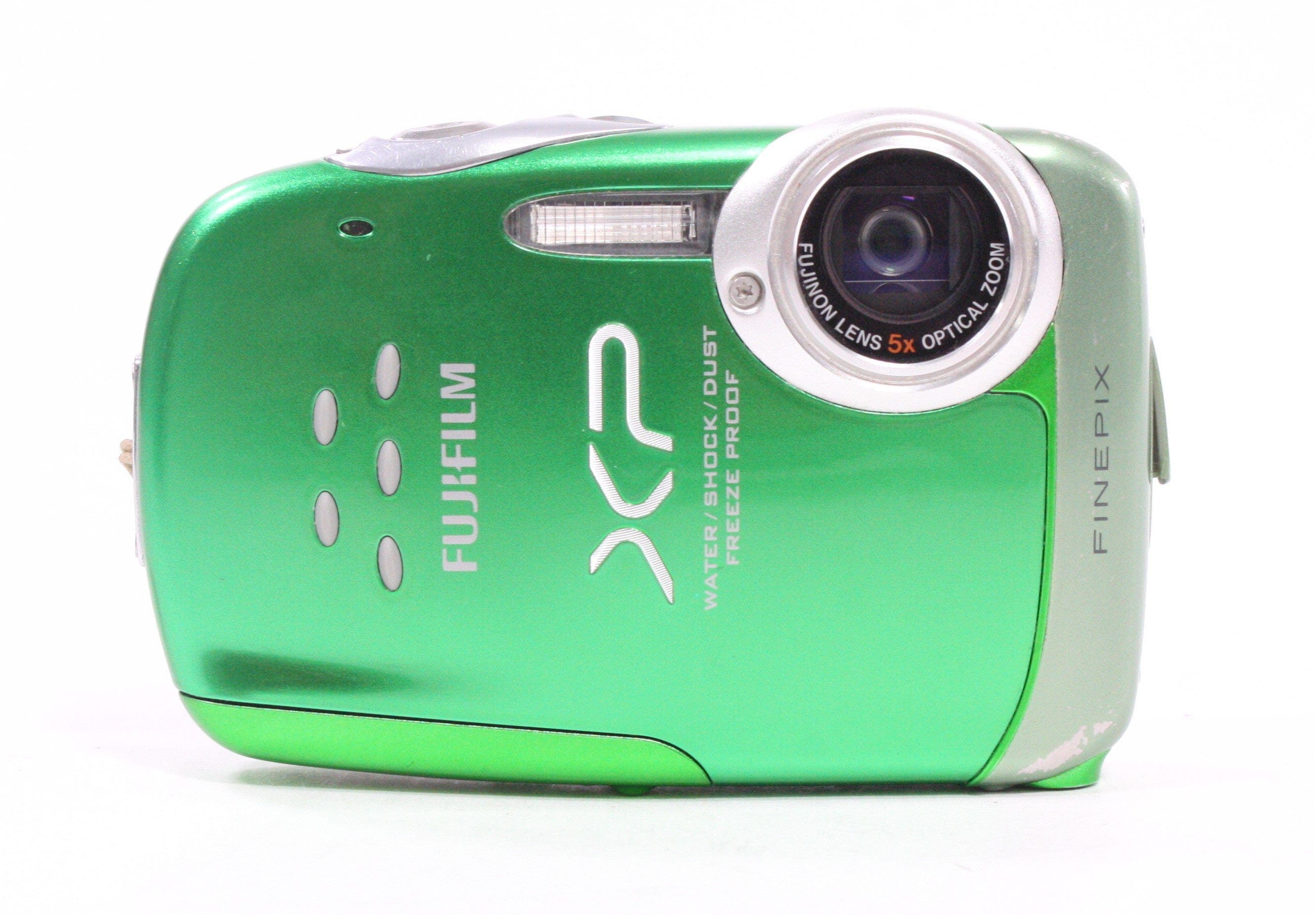 Fujifilm XP10 Water/Shock/Dust/Freeze Proof Digital Camera 5x Zoom 12.2mp (Green)