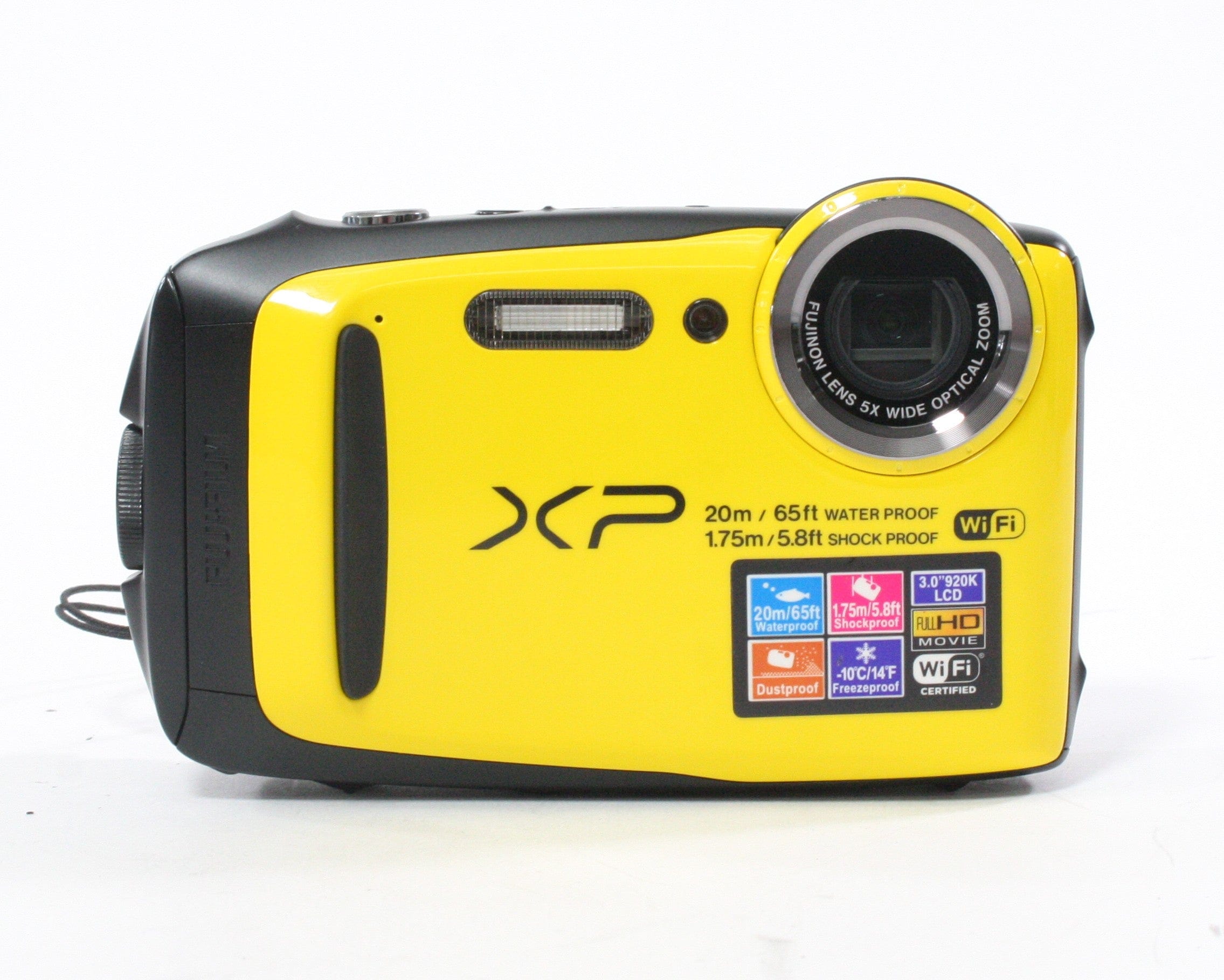Fujifilm XP120 Waterproof Digital Camera (Yellow)