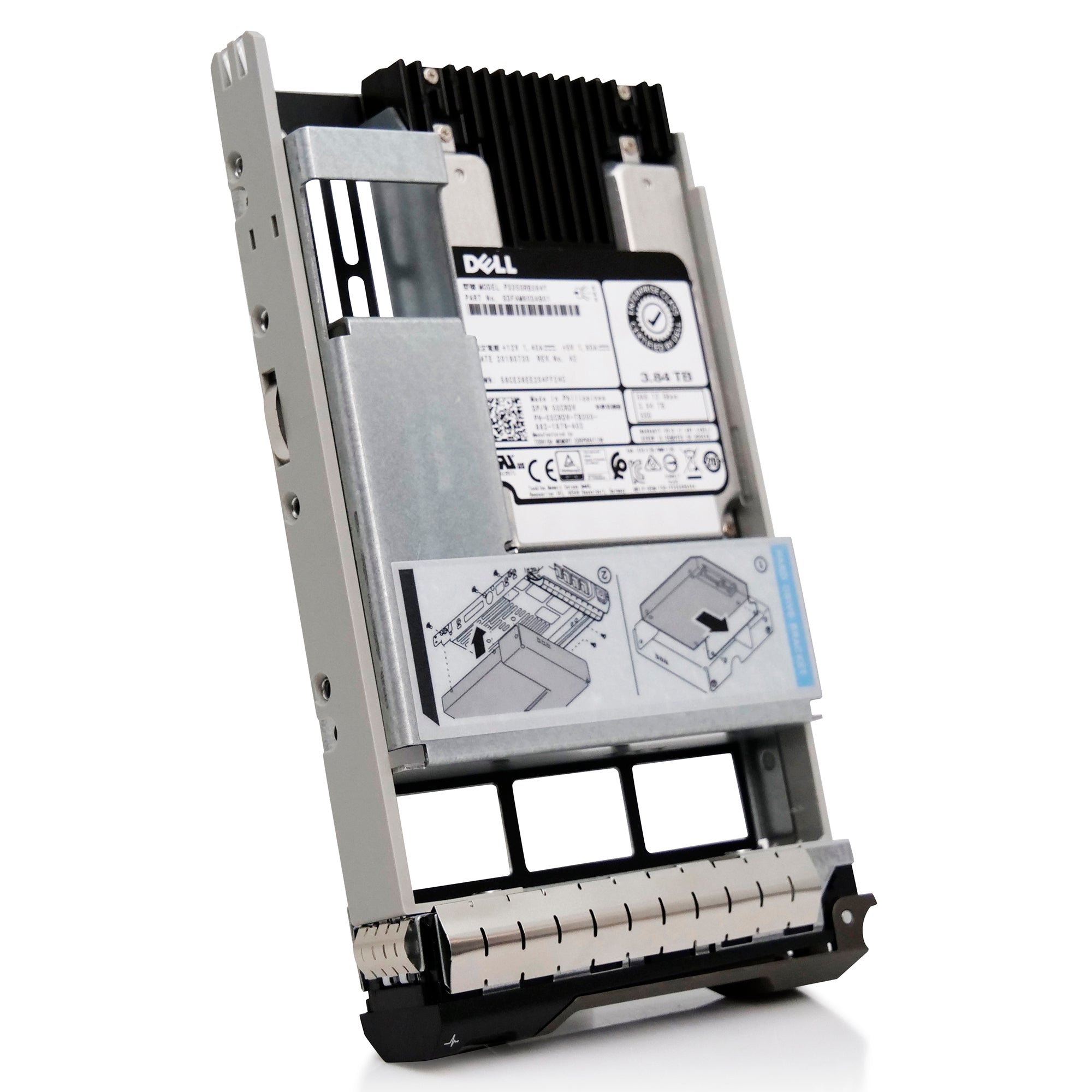 Dell G13 0XCRDV 3.84TB 1 DWPD SAS-3 12Gb/s MLC Hybrid 3.5in Recertified Solid State Drive