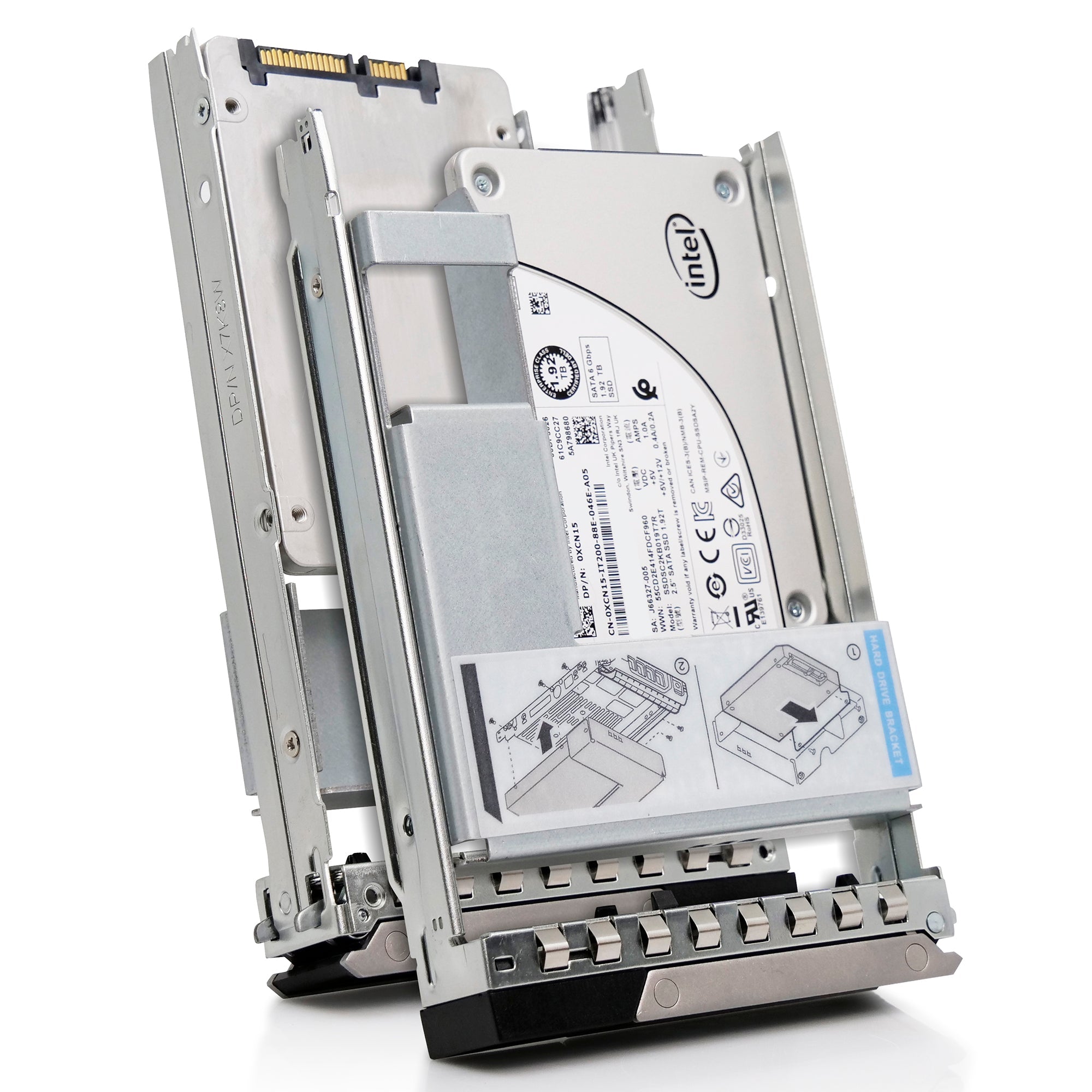 Dell G14 0XCN15 1.92TB 1.76 DWPD SATA 6Gb/s 3D TLC Hybrid 3.5in Recertified Solid State Drive