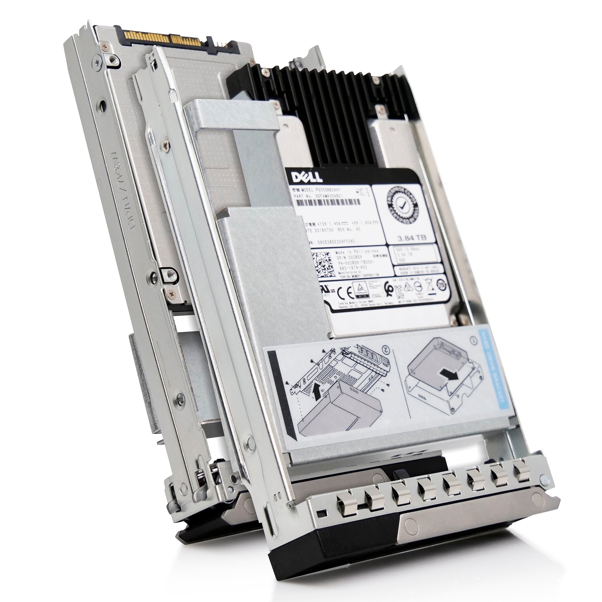 Dell G14 0XCRDV 3.84TB 1 DWPD SAS 12Gb/s MLC Hybrid 3.5in Solid State Drive