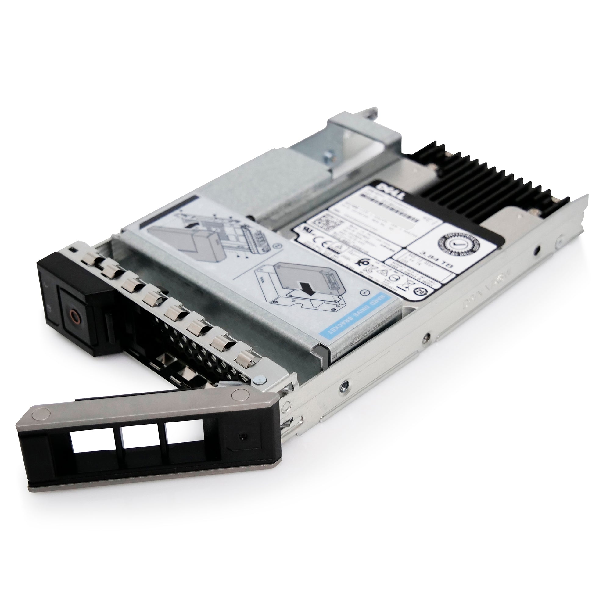 Dell G14 0XCRDV 3.84TB 1 DWPD SAS 12Gb/s MLC Hybrid 3.5in Recertified Solid State Drive