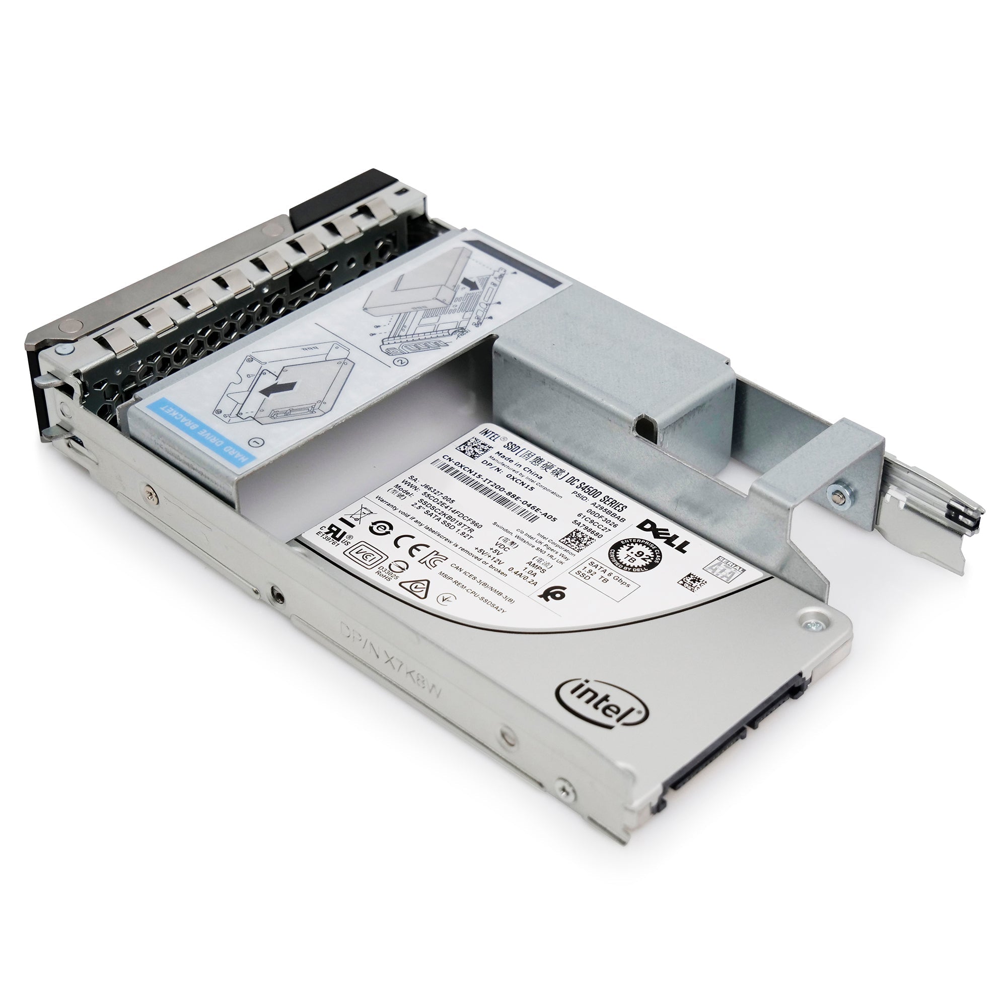 Dell G14 0XCN15 1.92TB 1.76 DWPD SATA 6Gb/s 3D TLC Hybrid 3.5in Solid State Drive