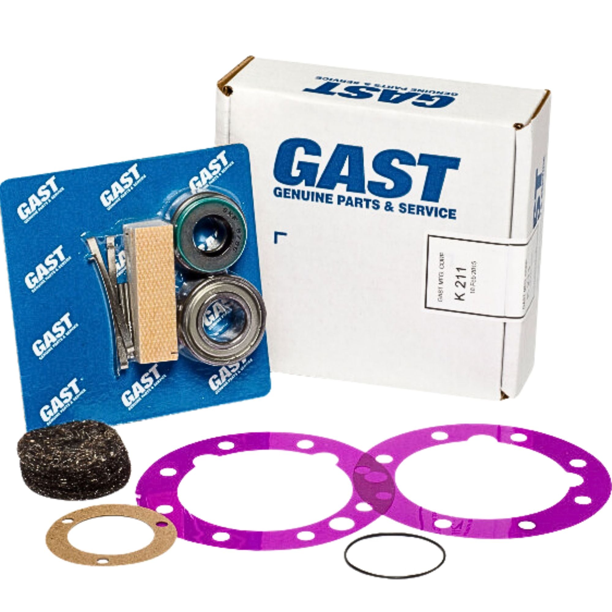 Gast | 8AM Service Kit (4 vane) | K211