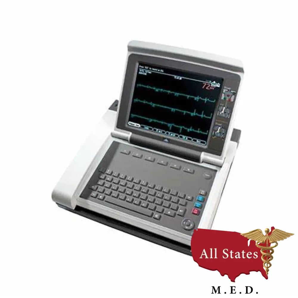 Ge MAC 5500 EKG ECg 12 Lead with Interpretation