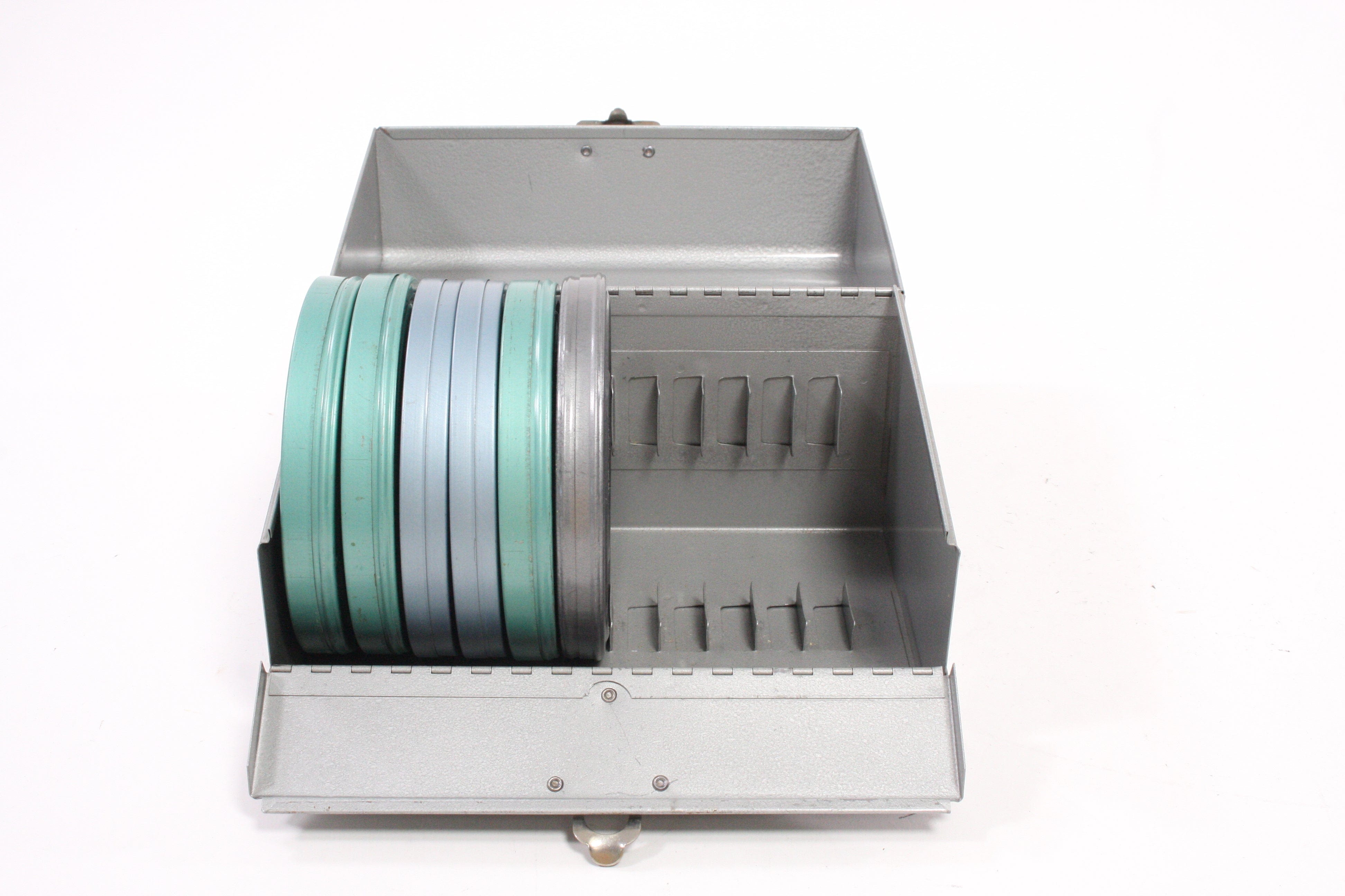 Generic 8mm Reel Case with 6x Metal Reels