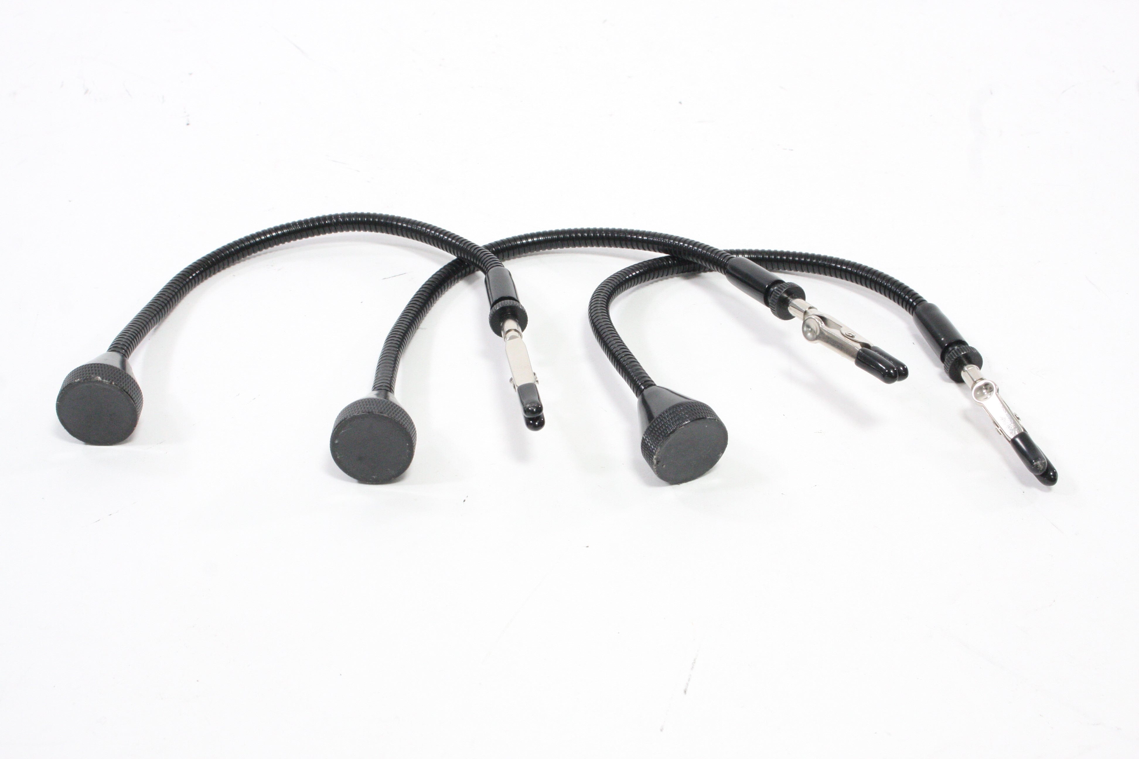 Generic Magnetic Flexible Gooseneck Metet with Alligator Clips (3 pk)