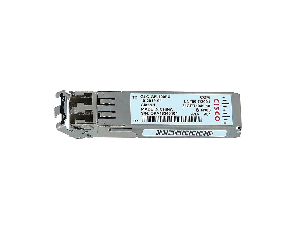 Cisco GLC-GE-100FX 100BASE-FX SFP Transceiver – 2 km MMF