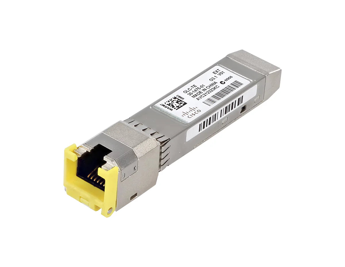 Cisco GLC-TE 1000BASE-T SFP — 100 m RJ-45 Copper