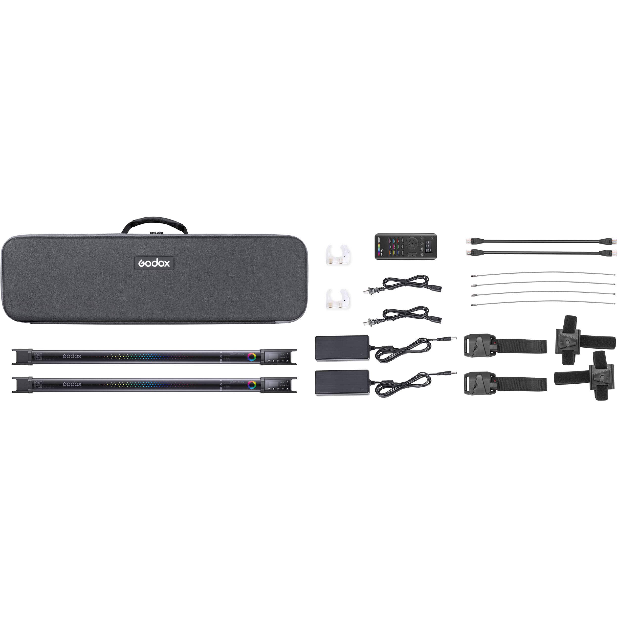 Godox TL60 RGB LED Tube Light - 2 Light Kit (2.5'/76.2cm)