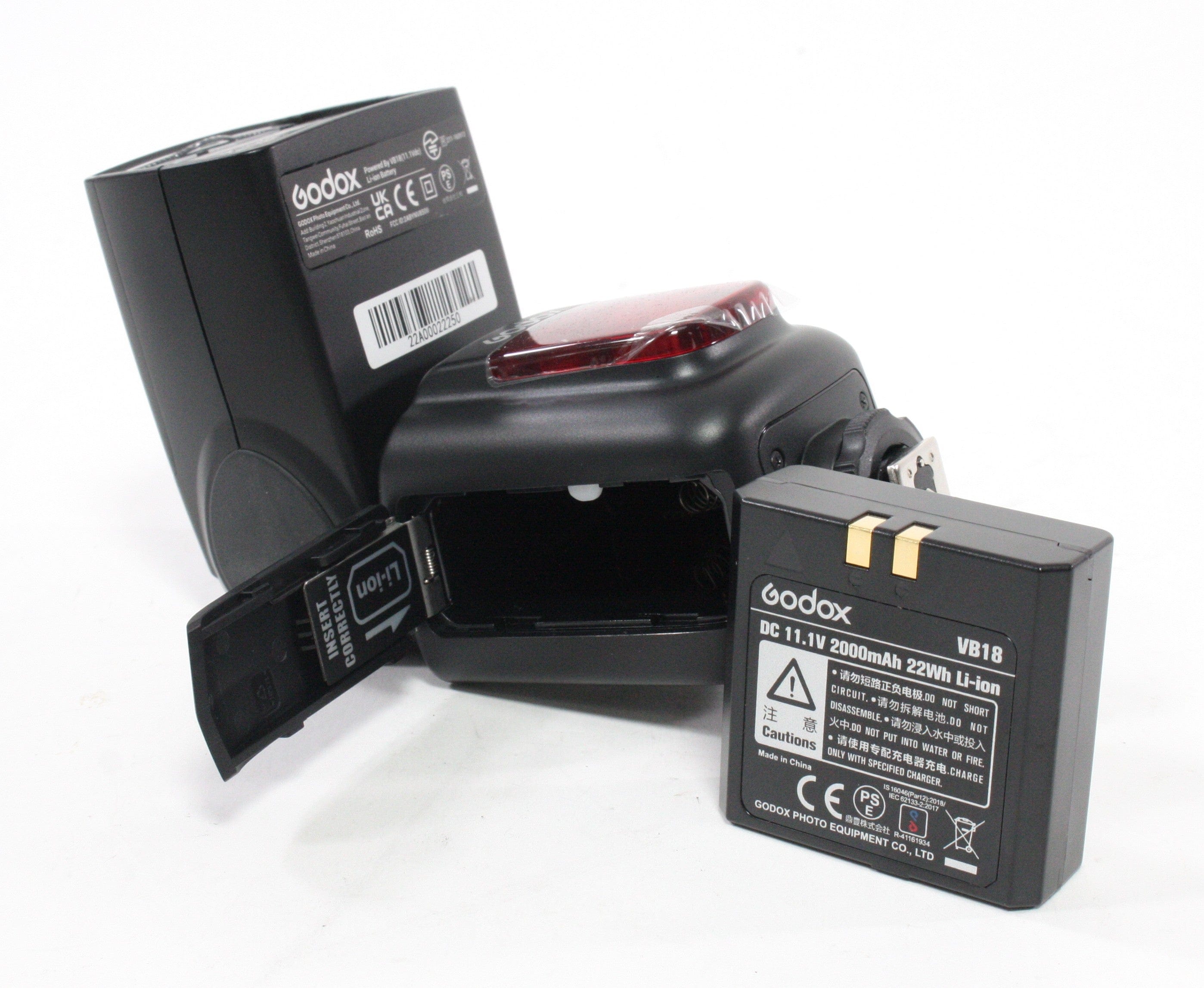 Godox V8500II Pioneering Li-ion Camera Flash Kit with Universal Mount