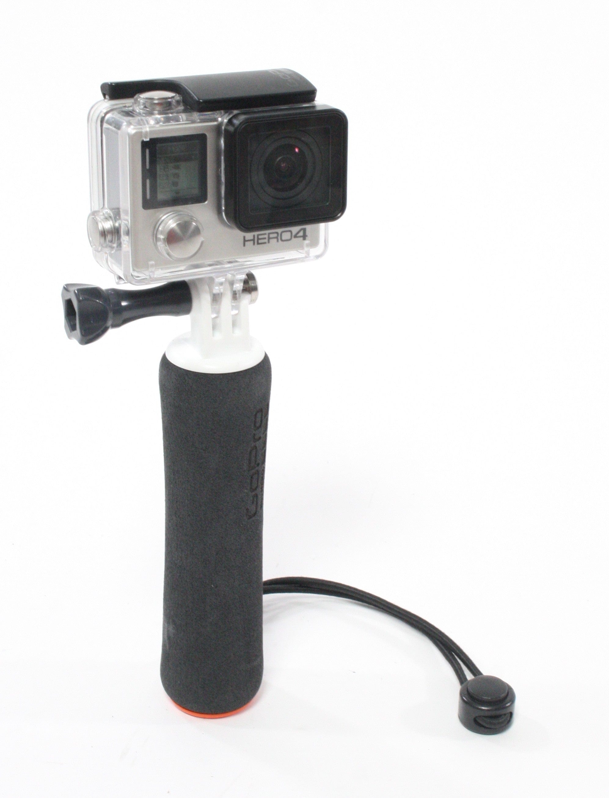 GoPro HERO4 with Hand Grip (Silver)