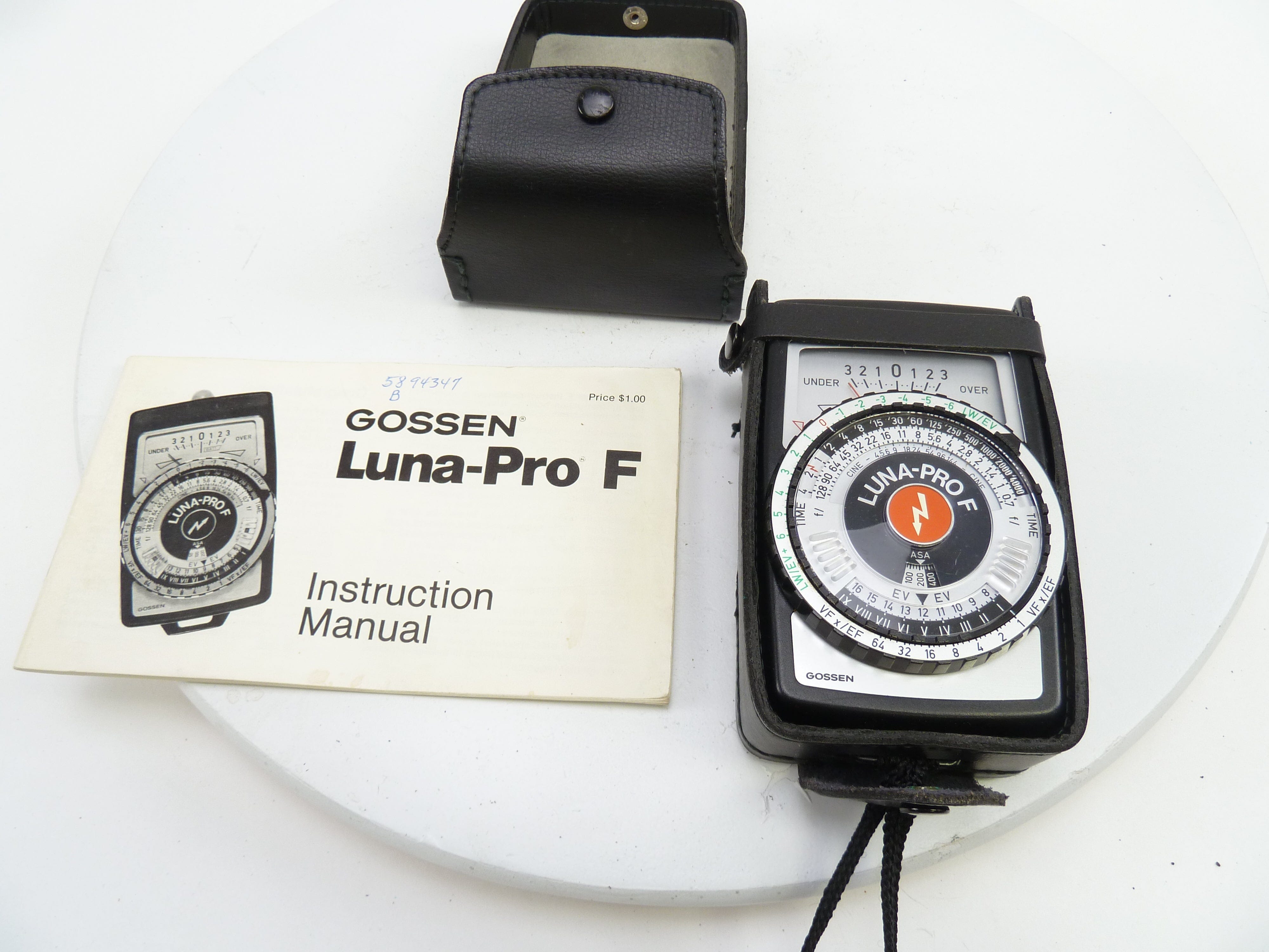 Gossen Luna-Pro F Light Meter