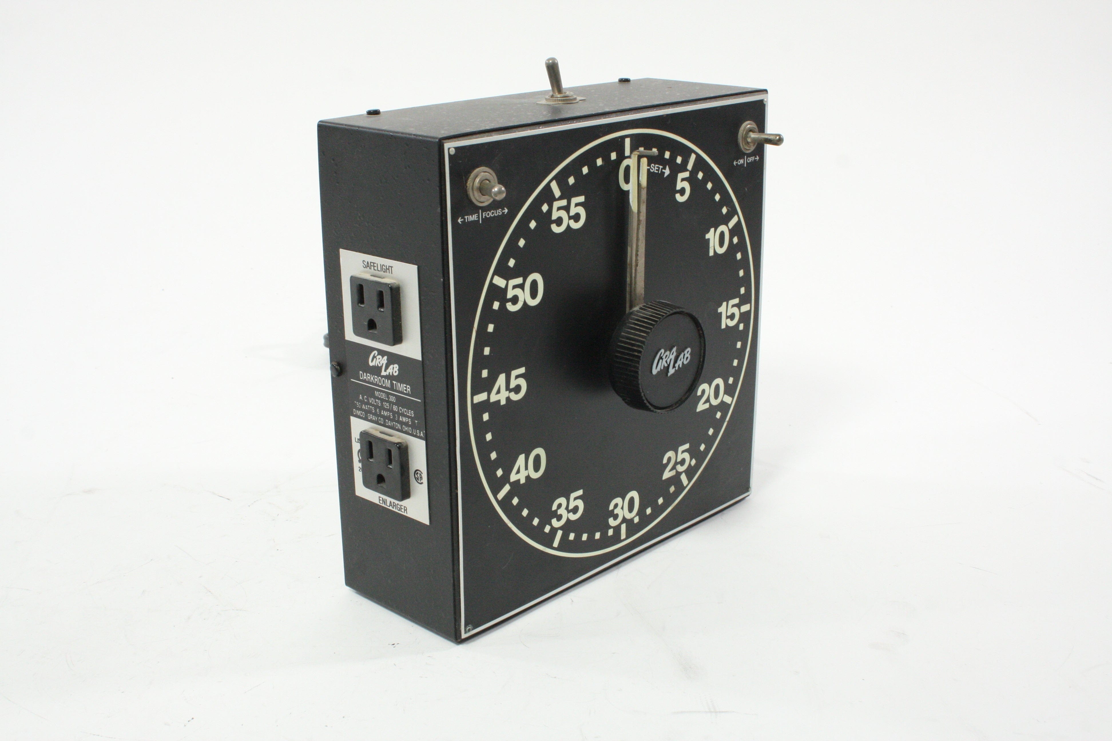 GraLab Model 300 Electro-Mechanical Darkroom Timer