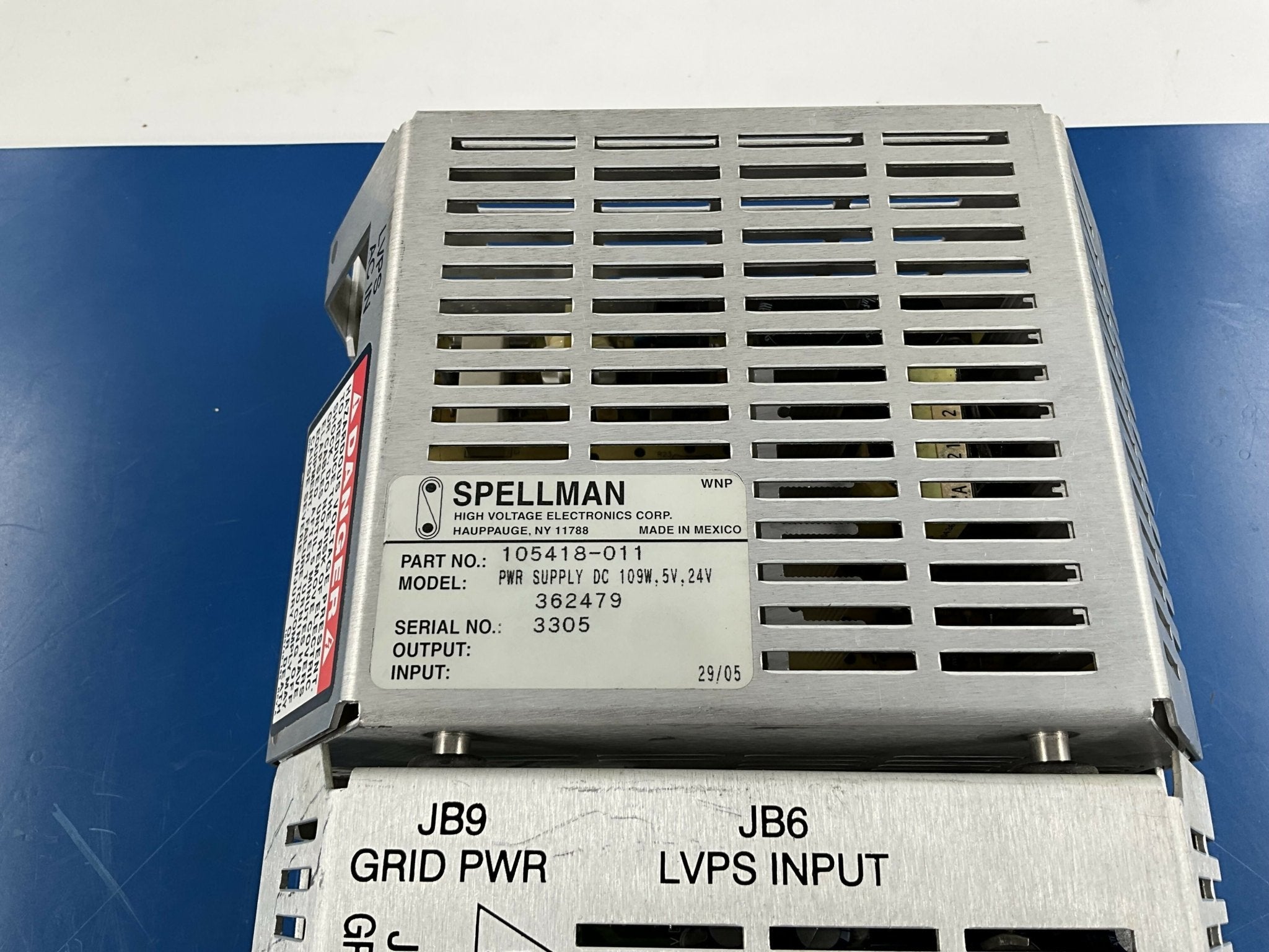 GRID MODULATOR FIBER OPTICS /CONTROL/LVPS MODULE (460006-001/405771-011/105418-011 REV-E3 PHILIPS