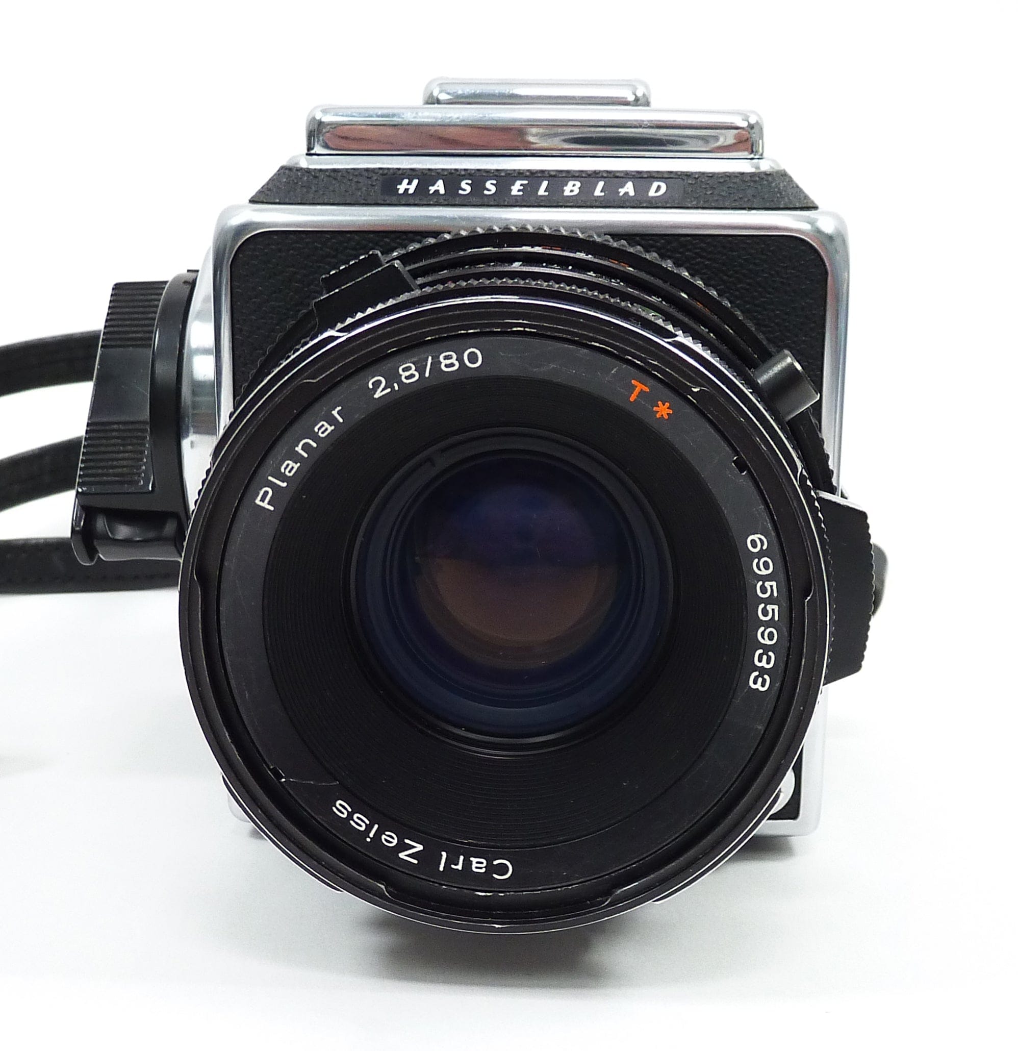 Hasselblad 500C/M with Planar 80mm f2.8 Waist Level Finder and A12