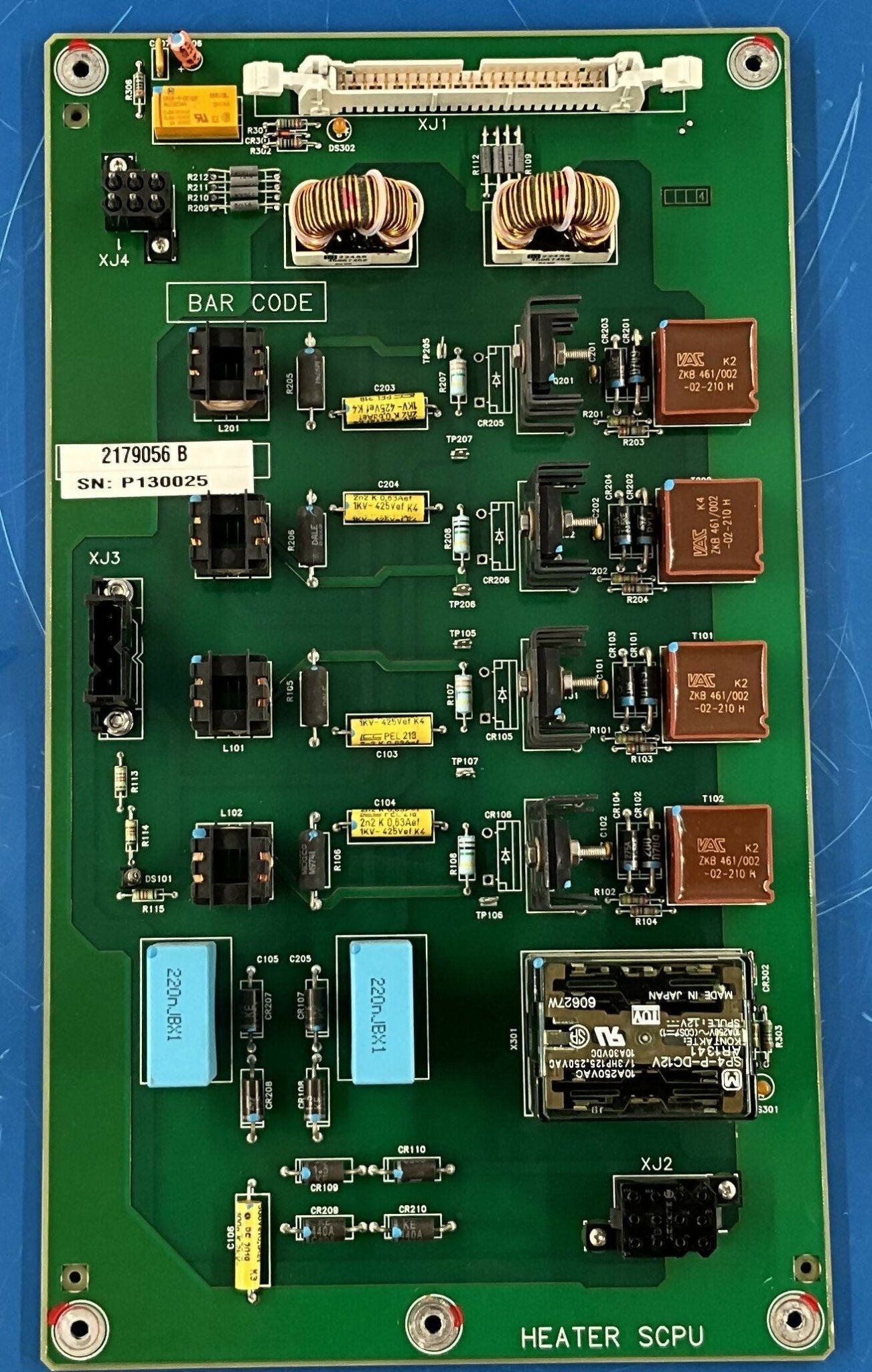 Heater SCPU Board (2179056-B GE