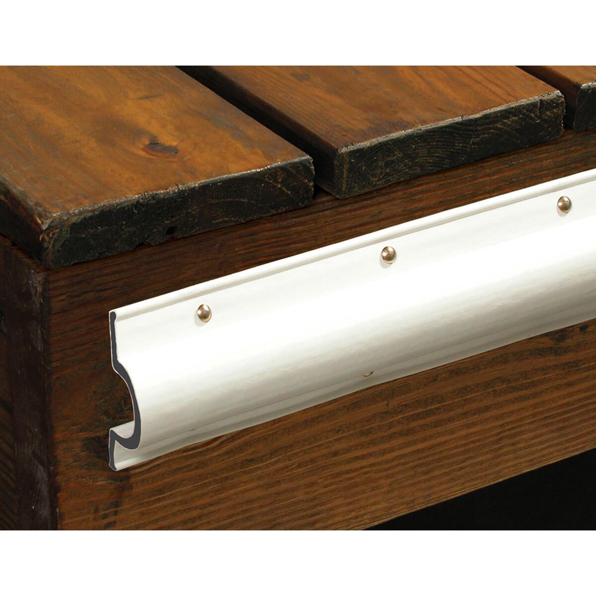 Taylor Made Products 46056 Taylor Heavy Duty Double Molded C-Shape Gard White