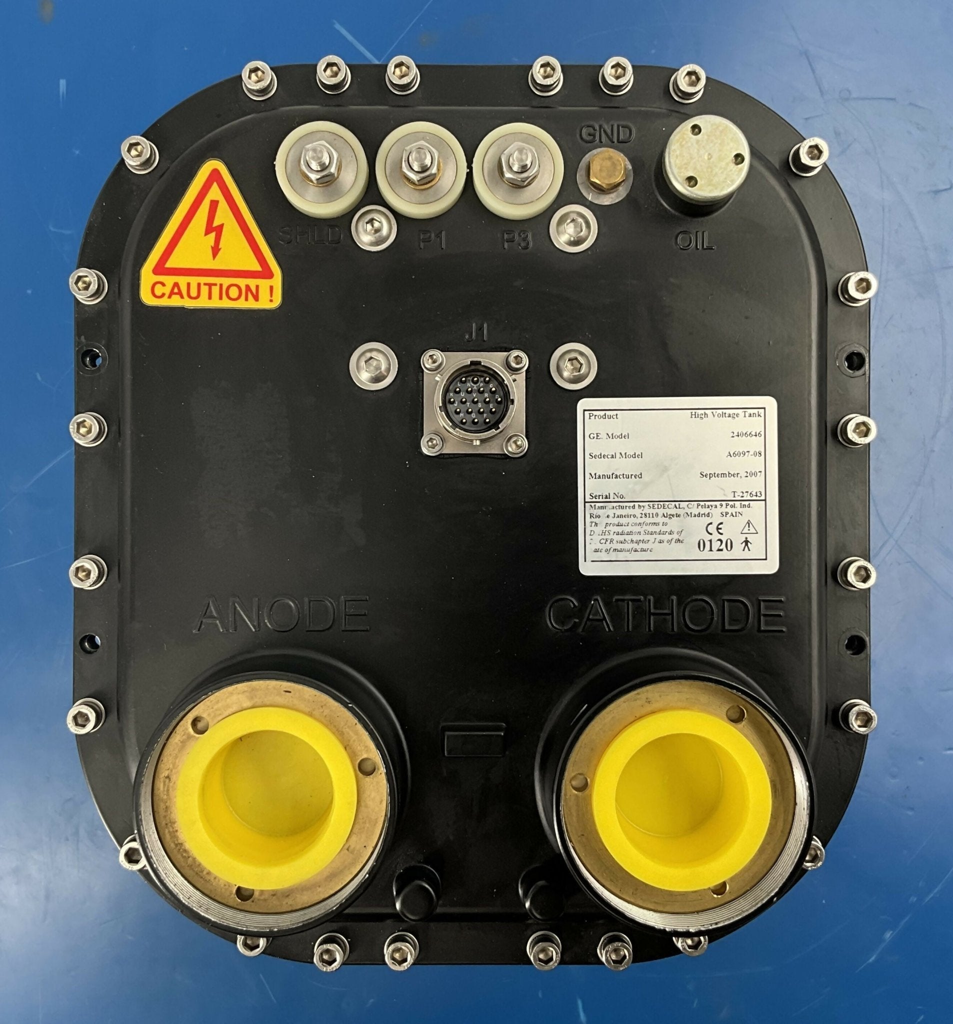 HIGH VOLTAGE TANK (2406646/A6097-08 GE