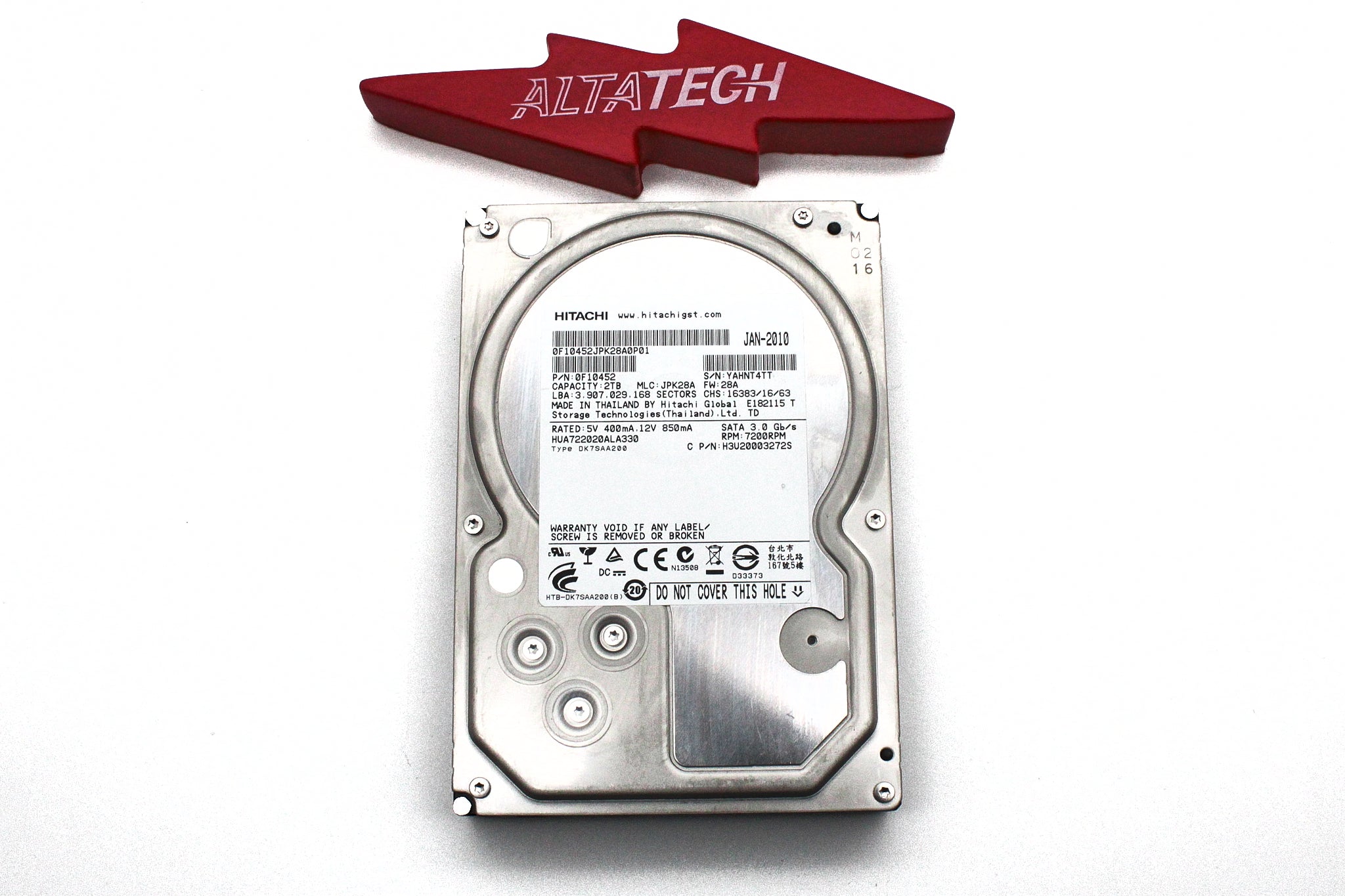 Hitachi 0F10452 2TB 7.2K SATA 3.5 3G DATADOMAIN
