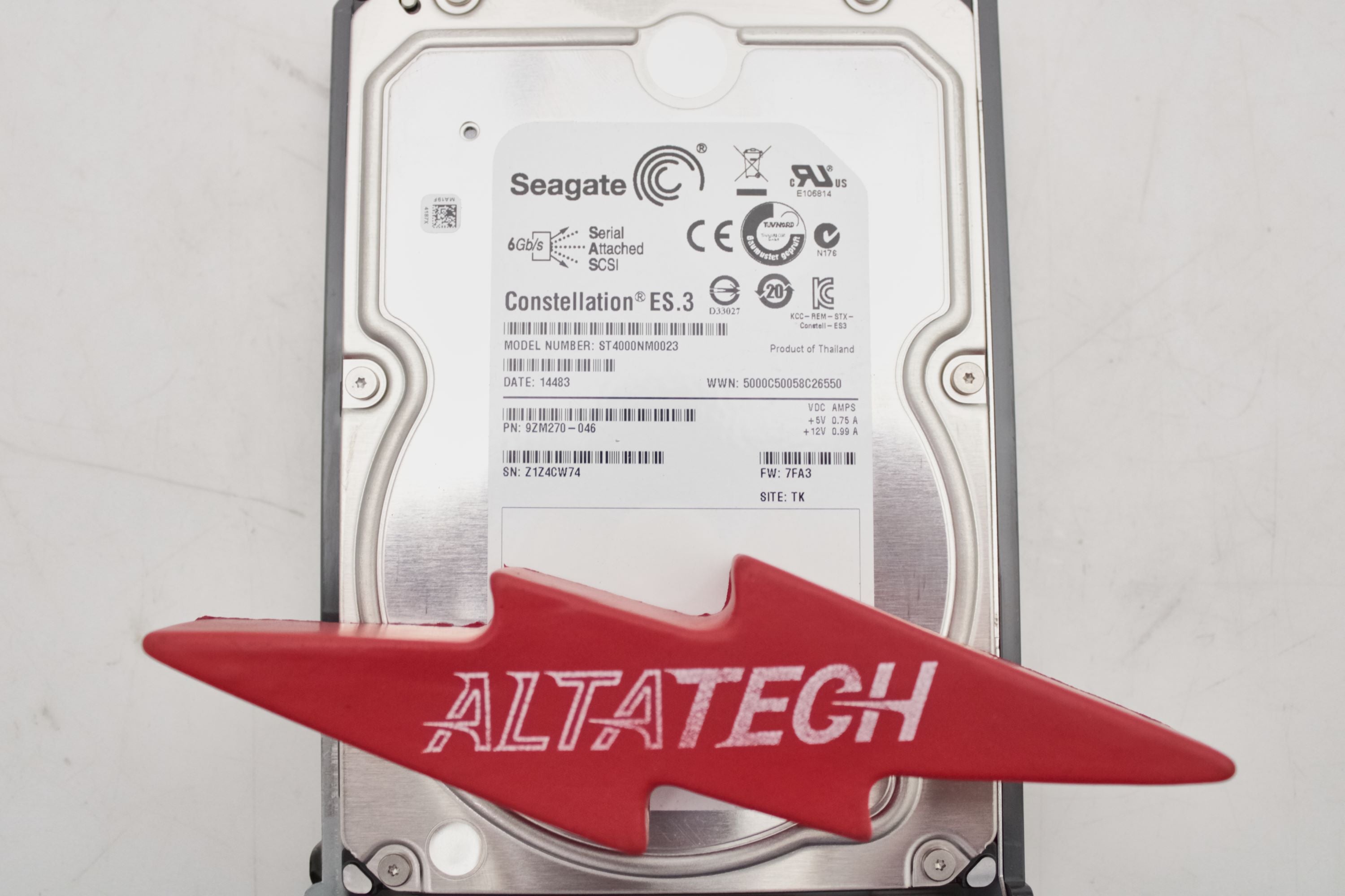 Hitachi 3285134-C 4TB/7.2 LFF HDD HIGH DENSITY HUS