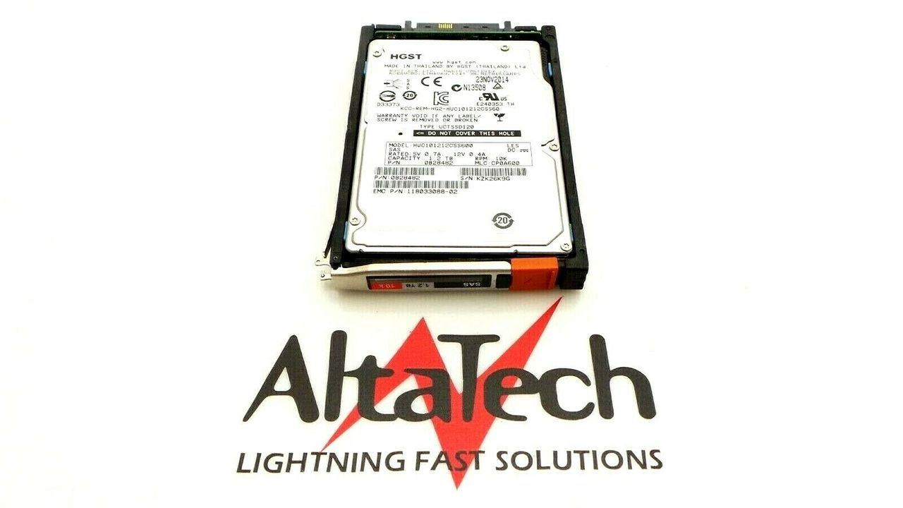 Hitachi 5050084 00 1.2tb 10K SAS 2.5" Hard Drive