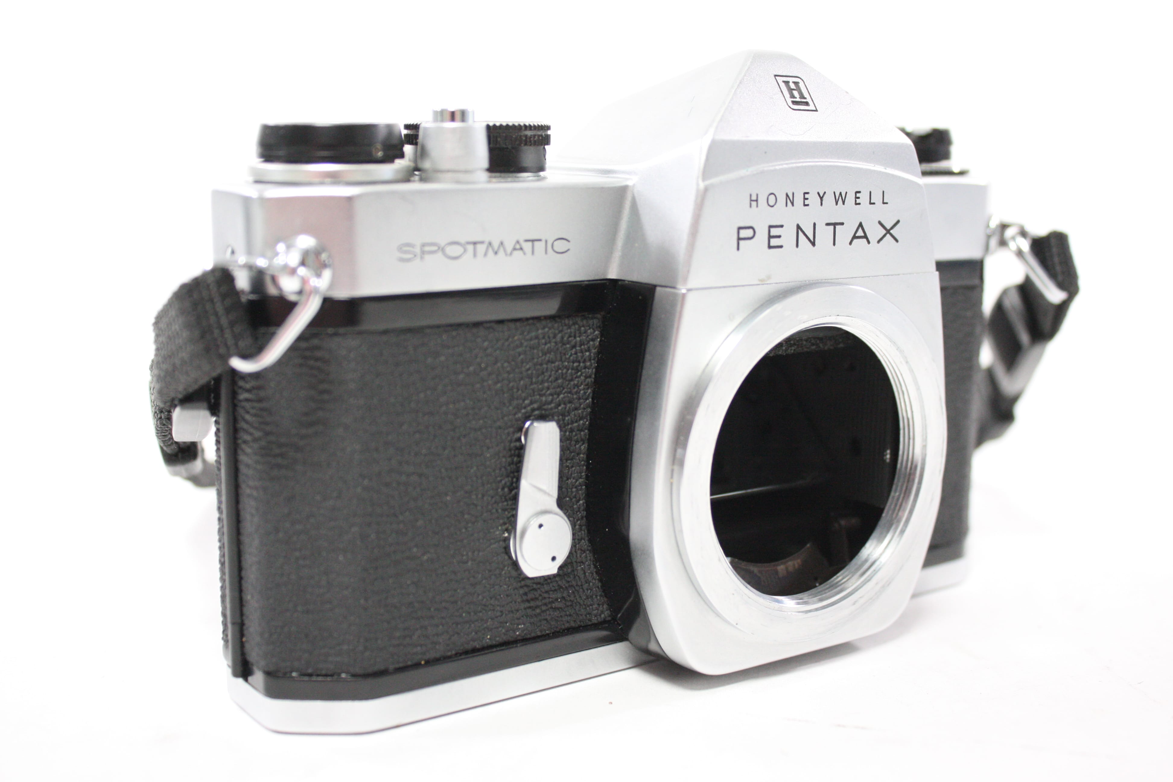 Honeywell Pentax Spotmatic 35mm SLR Camera with Asahi Opt. Co. 50mm f/1.4 Super-Takumar Lens for M42 Mount