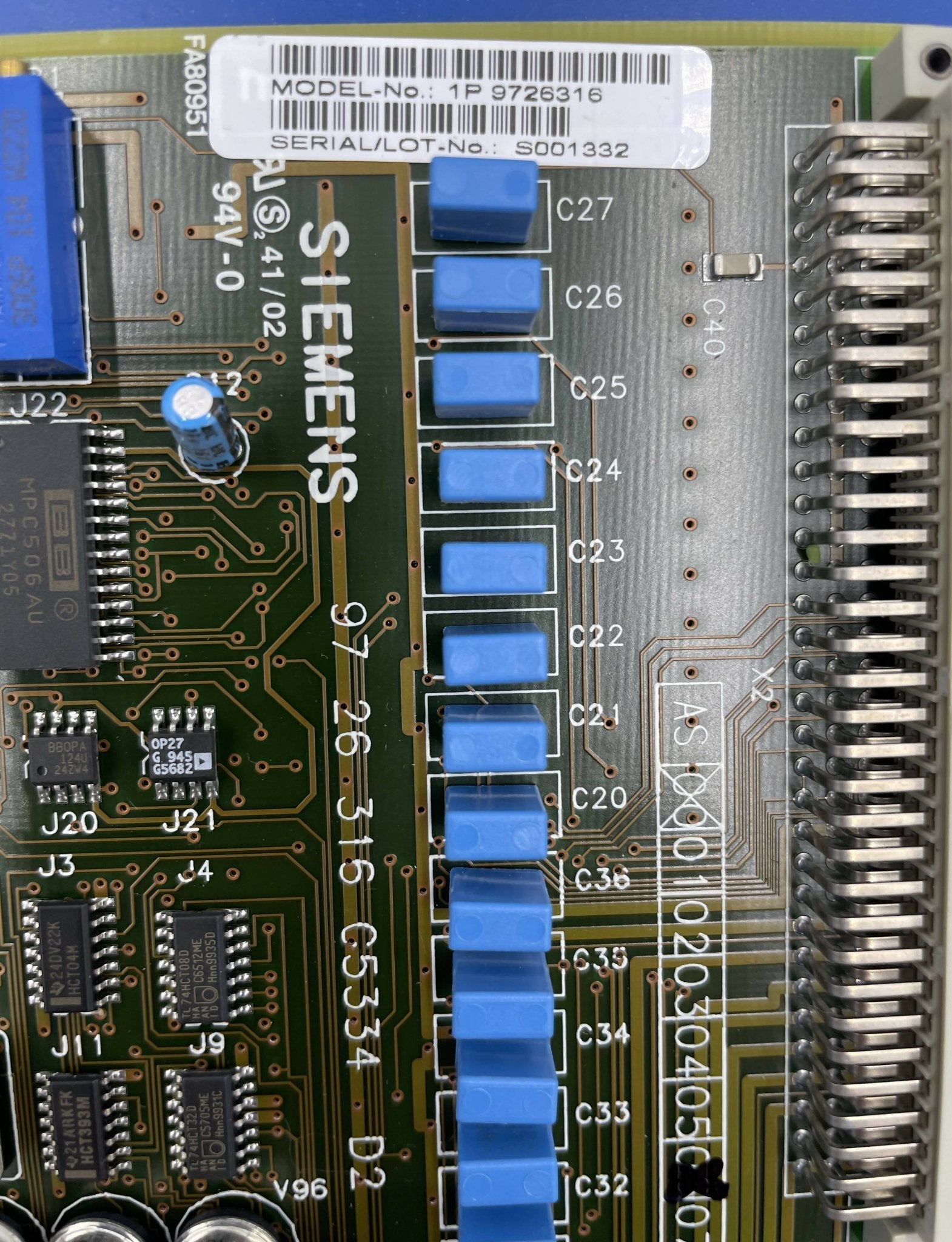 HOST EXTENSION D2 PCB (9726316/09726316 SIEMENS