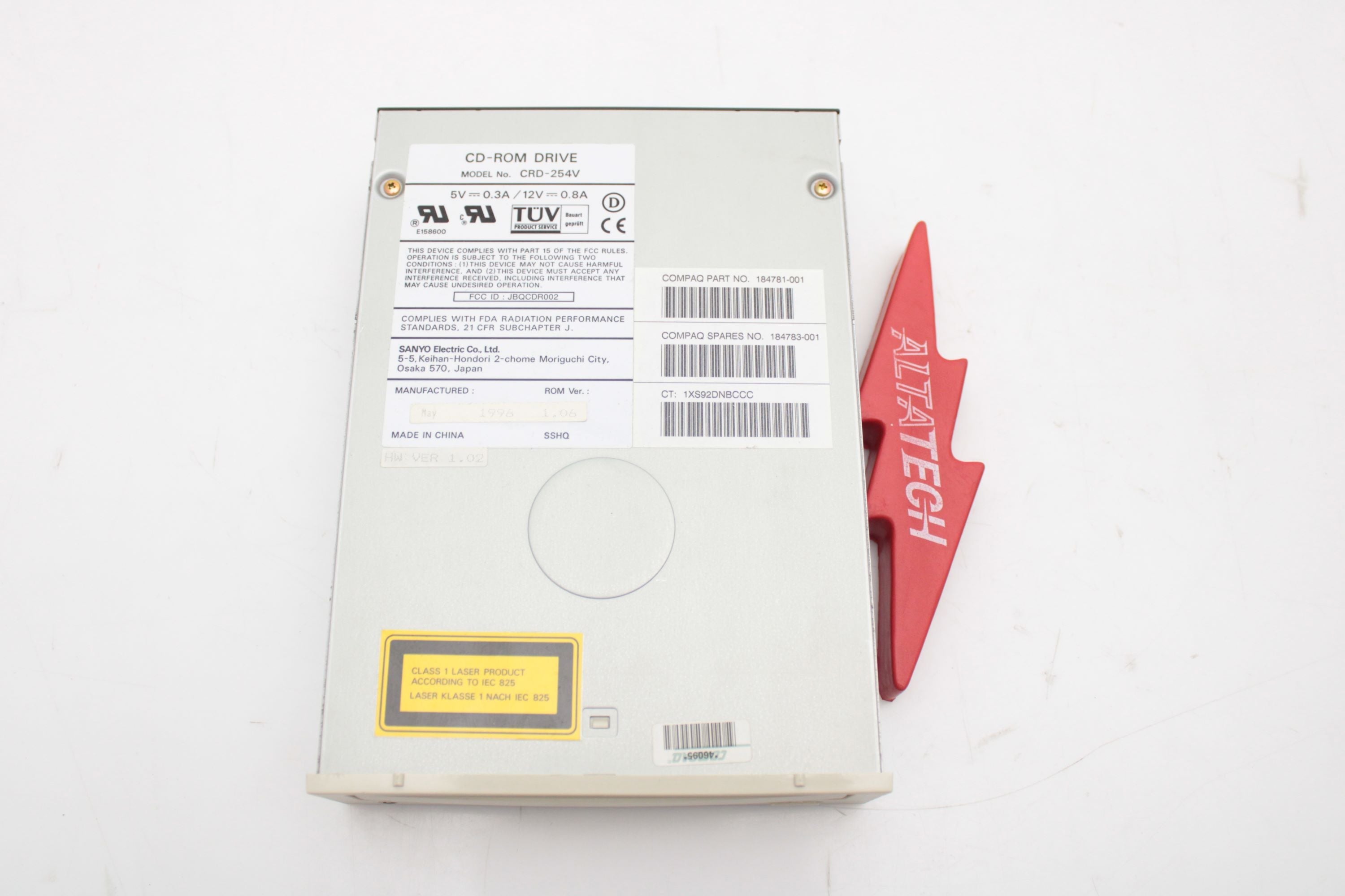 HP 184783-001 184783-001 HP SCSI CD-ROM DRIVE