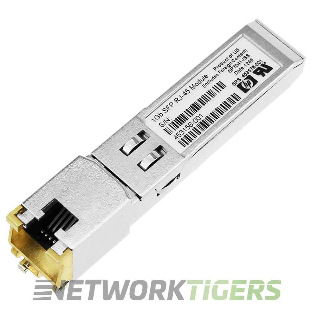 HPE 453156-001 1GB BASE-T RJ45 SFP Transceiver