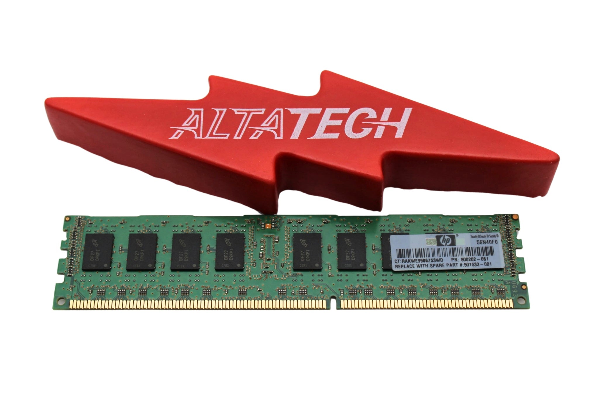 HP 500657-B21 2GB PC3-10600R DDR3-1333 2RX8 ECC