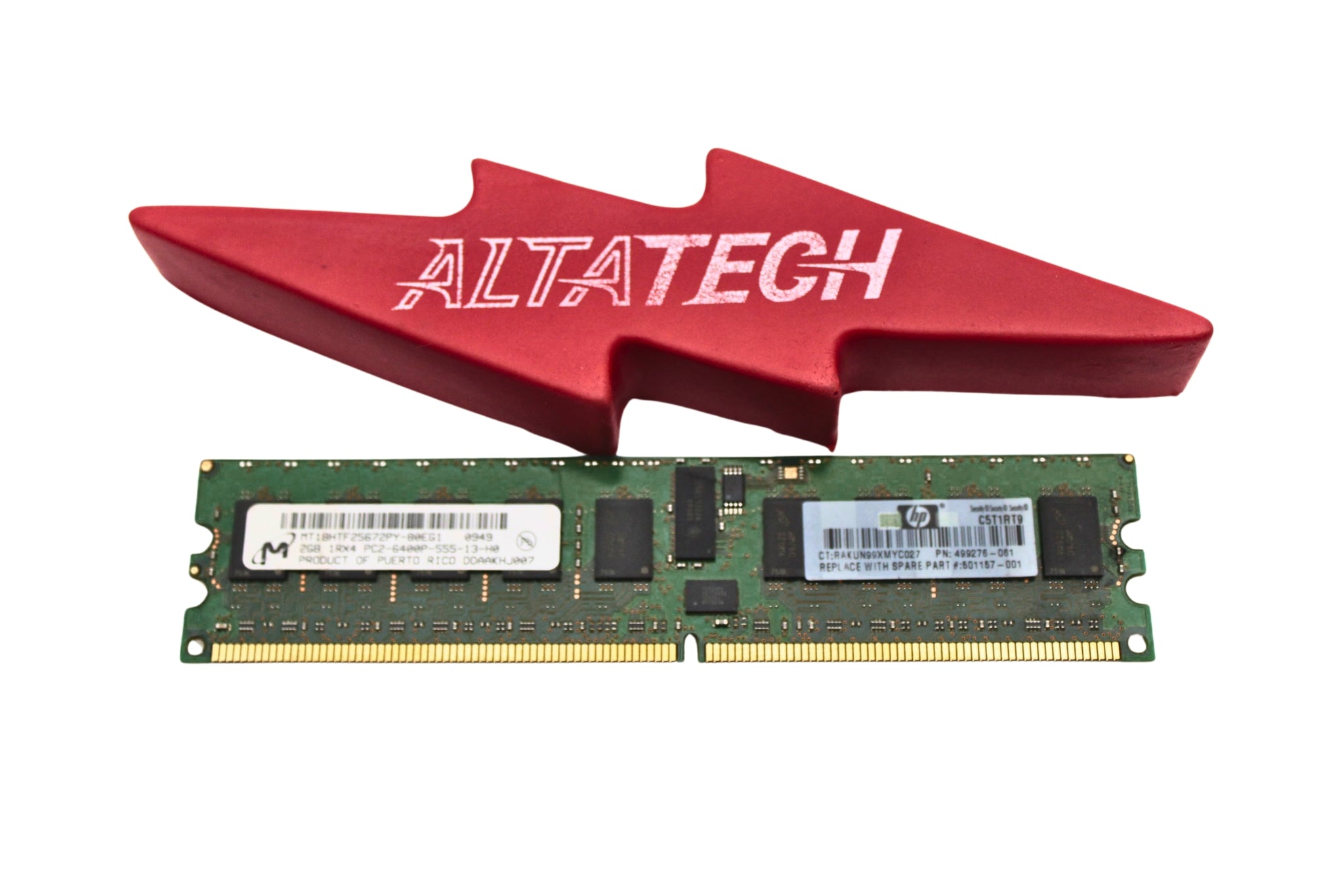 HP 501157-001 2GB 1RX4 PC2-6400 MEMORY DIMM