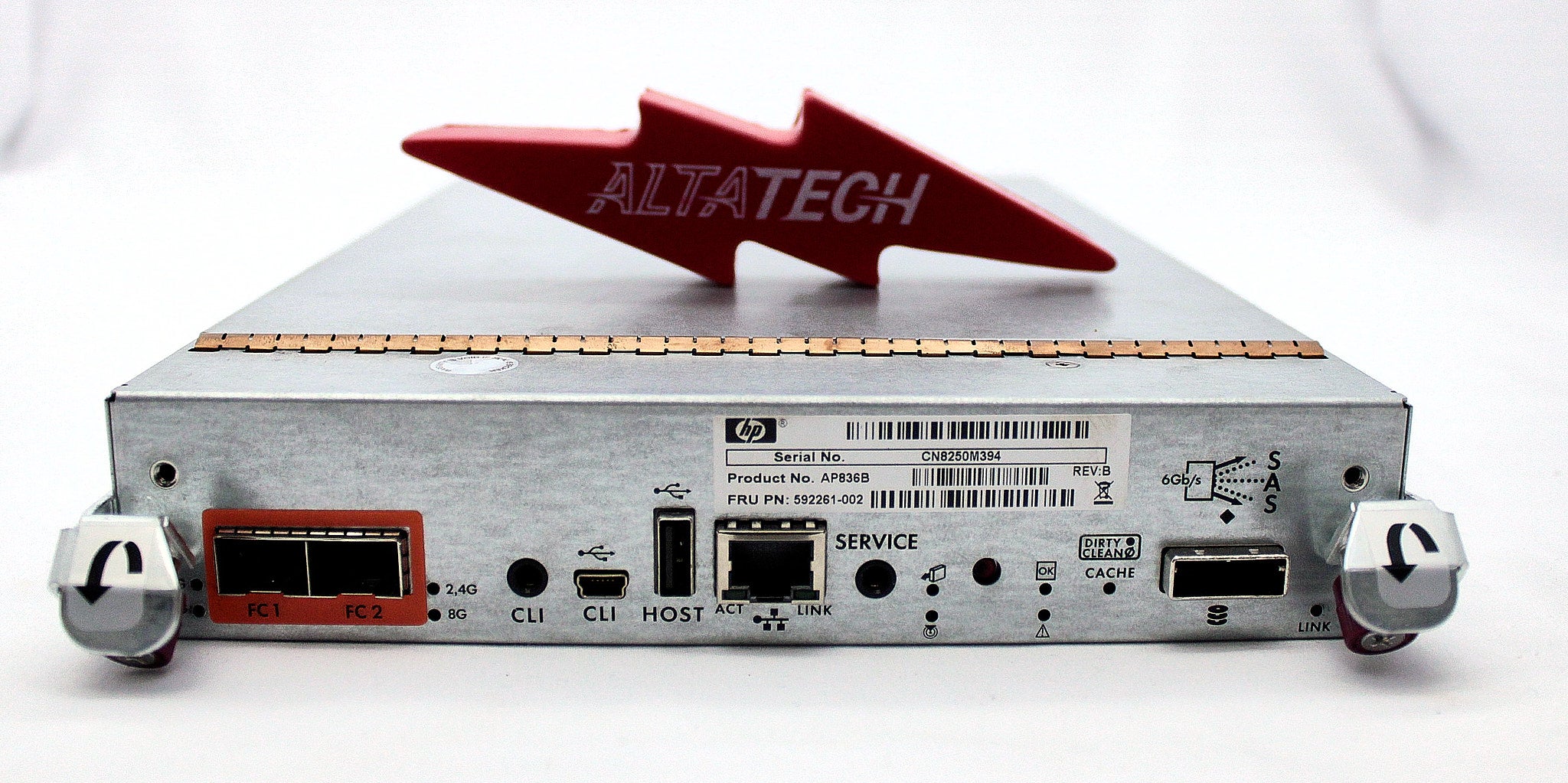 HP 592261-002 P2000 G3 8GB FC CONTROLLER