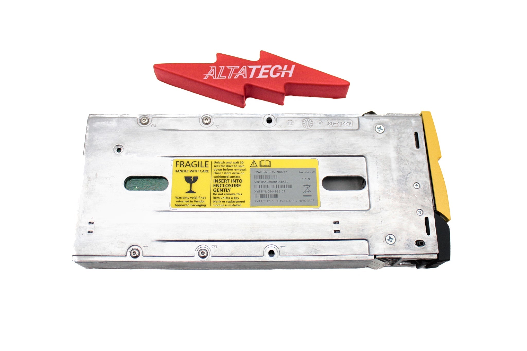 HP 641220-001 600GB 15K 3.5 4GB FC 3PAR HDD