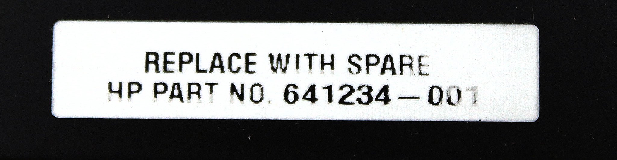 HP 641234-001 F-CLASS NODE FAN MODULE (3PAR)