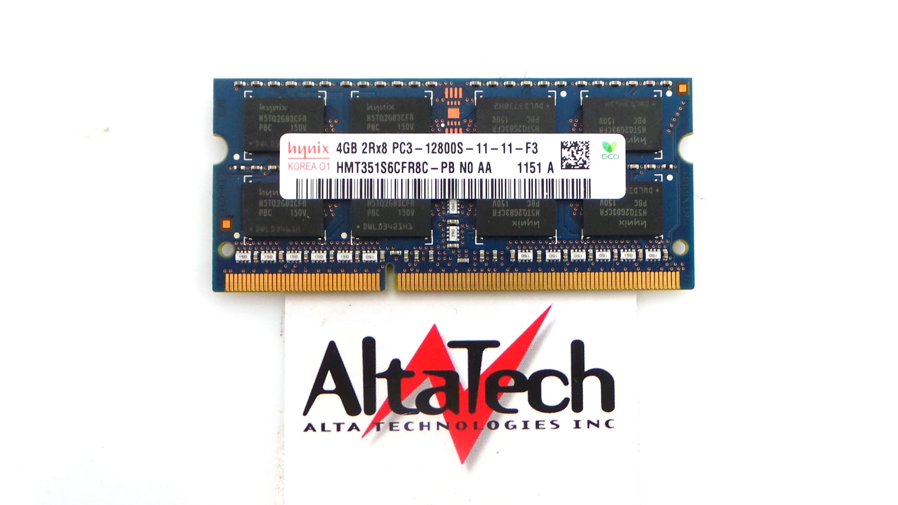 HP 641369-005 4GB PC3-12800S 2X8 N-ECC LAPTOP