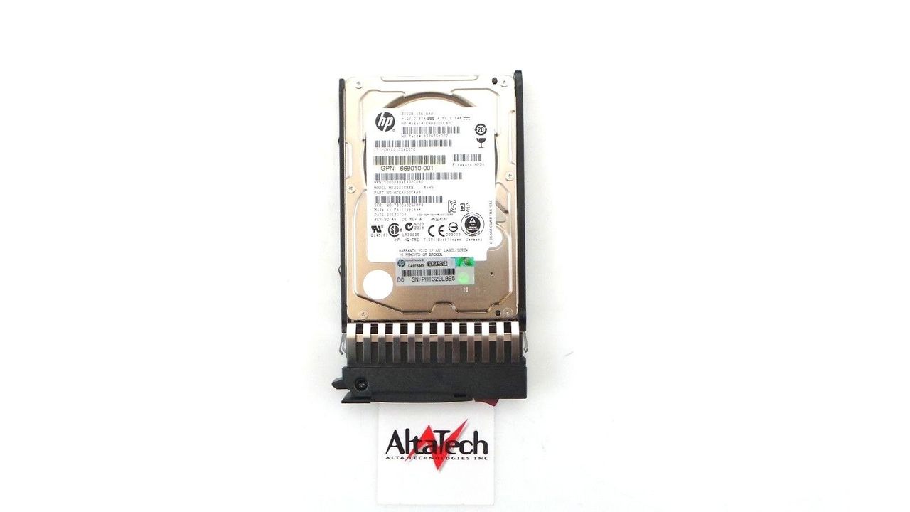 HP 669010-001 M6625 300GB 6G SAS 15K 2.5IN HDD
