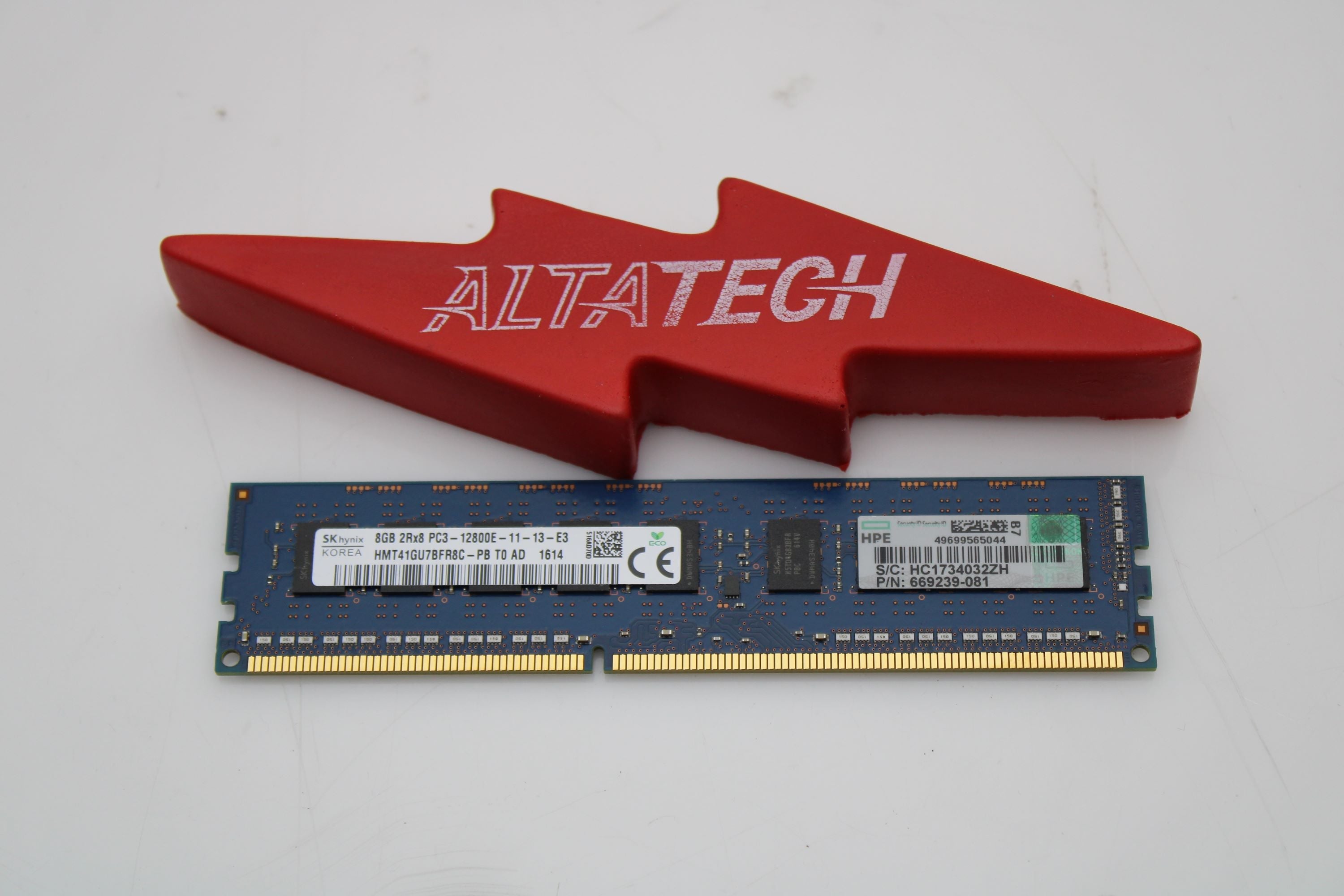HP 684035-001 8GB PC3-12800E DDR3-1600 2RX8 ECC