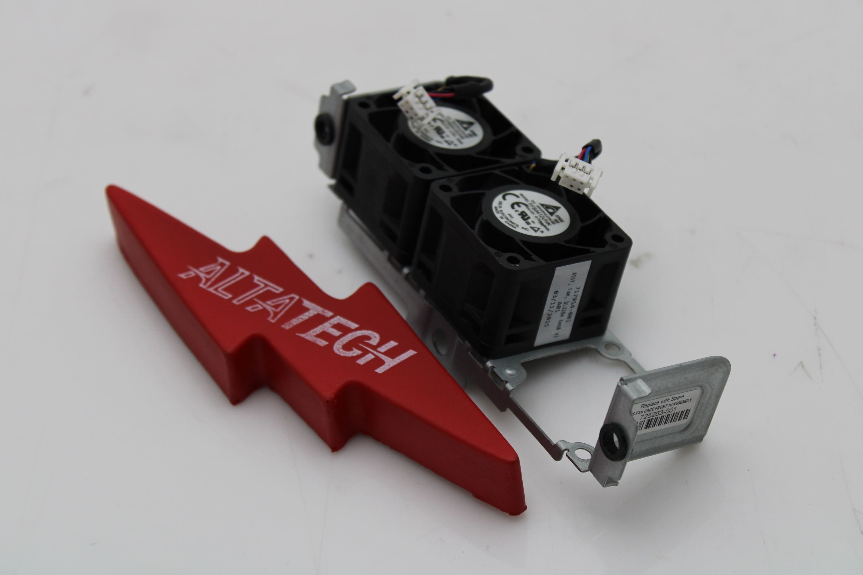 HP 725263-001 Front Fan Cage Assembly (DL320EG8)