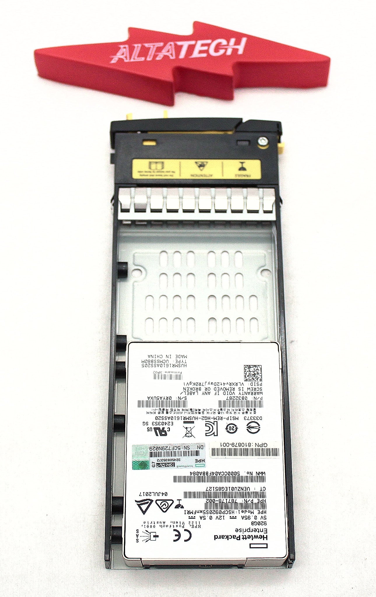HP 810775-001 920GB 12G SFF SAS FIPS ENCRYPTED SSD HDD (3PAR)