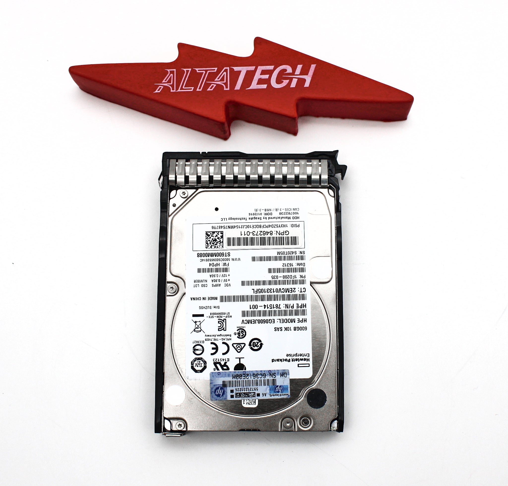 HP 846292-001 600GB 12G SAS 10K 2.5IN SC ENT HDD