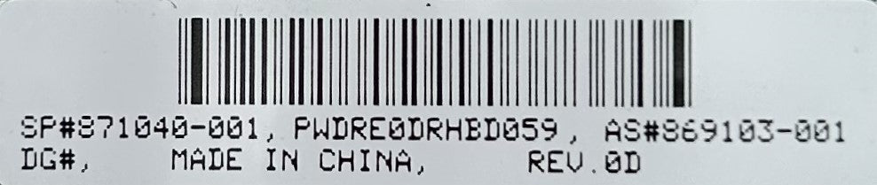 HP 871040-001 P408I-A SR 12G SAS LH Controller (GEN10)