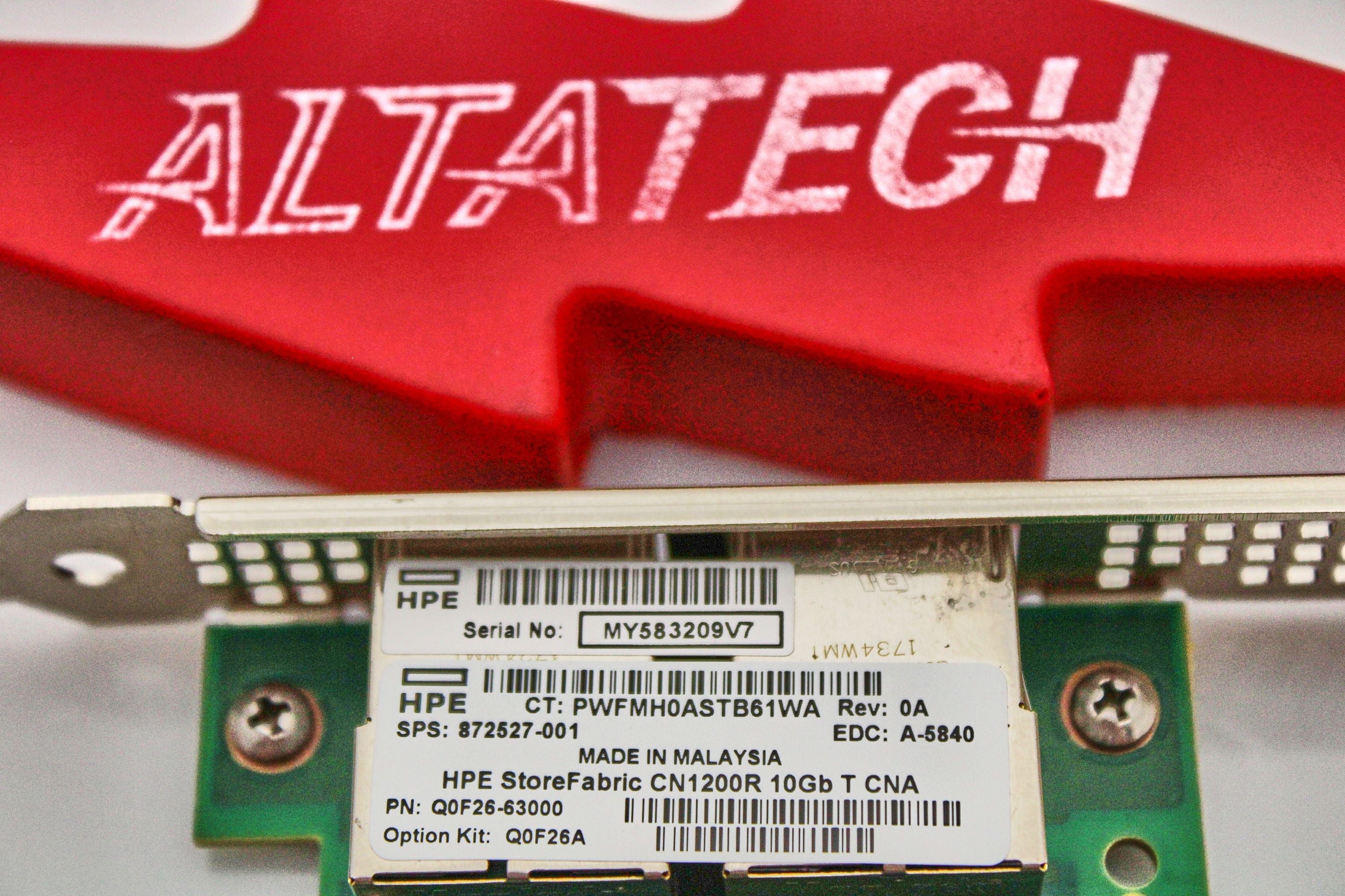 HP 872527-001 StoreFabric CN1200R 10GB NIC Adapter