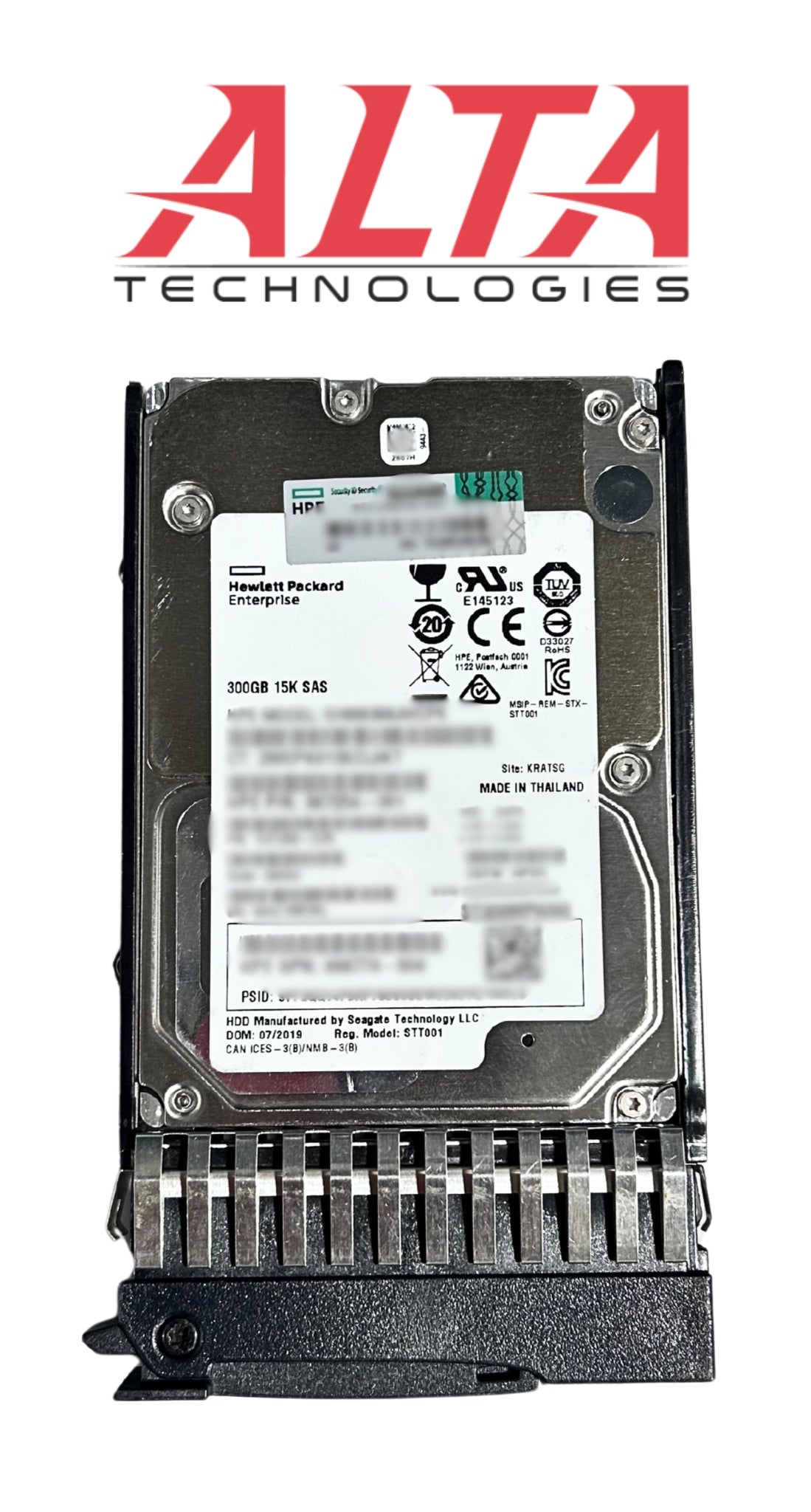 HP 873031-001 300GB 12G 15K SFF SAS DS HDD
