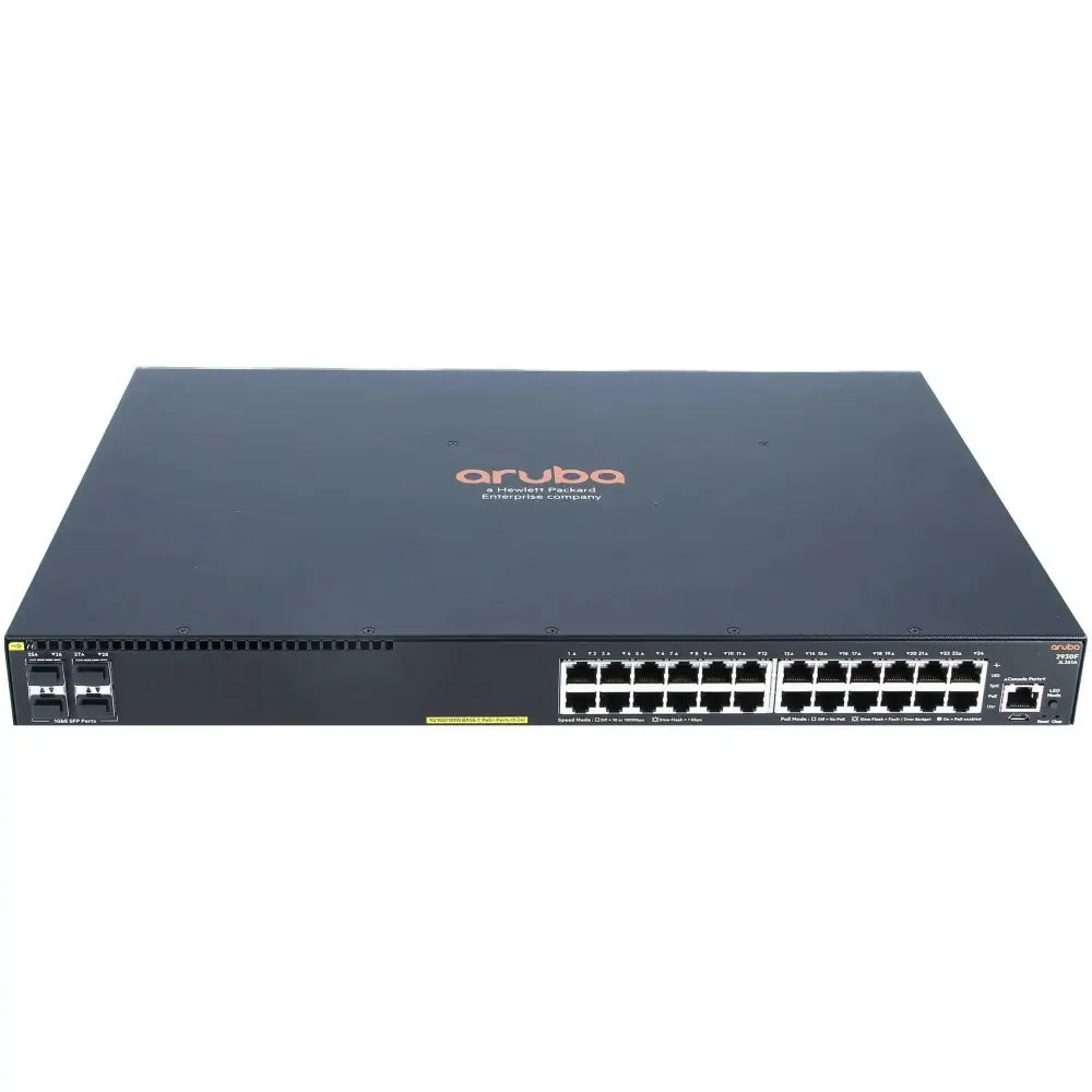 HPE Aruba 2930F 24G PoE+ 4SFP Layer 3 Managed Switch JL261A - Refurbished