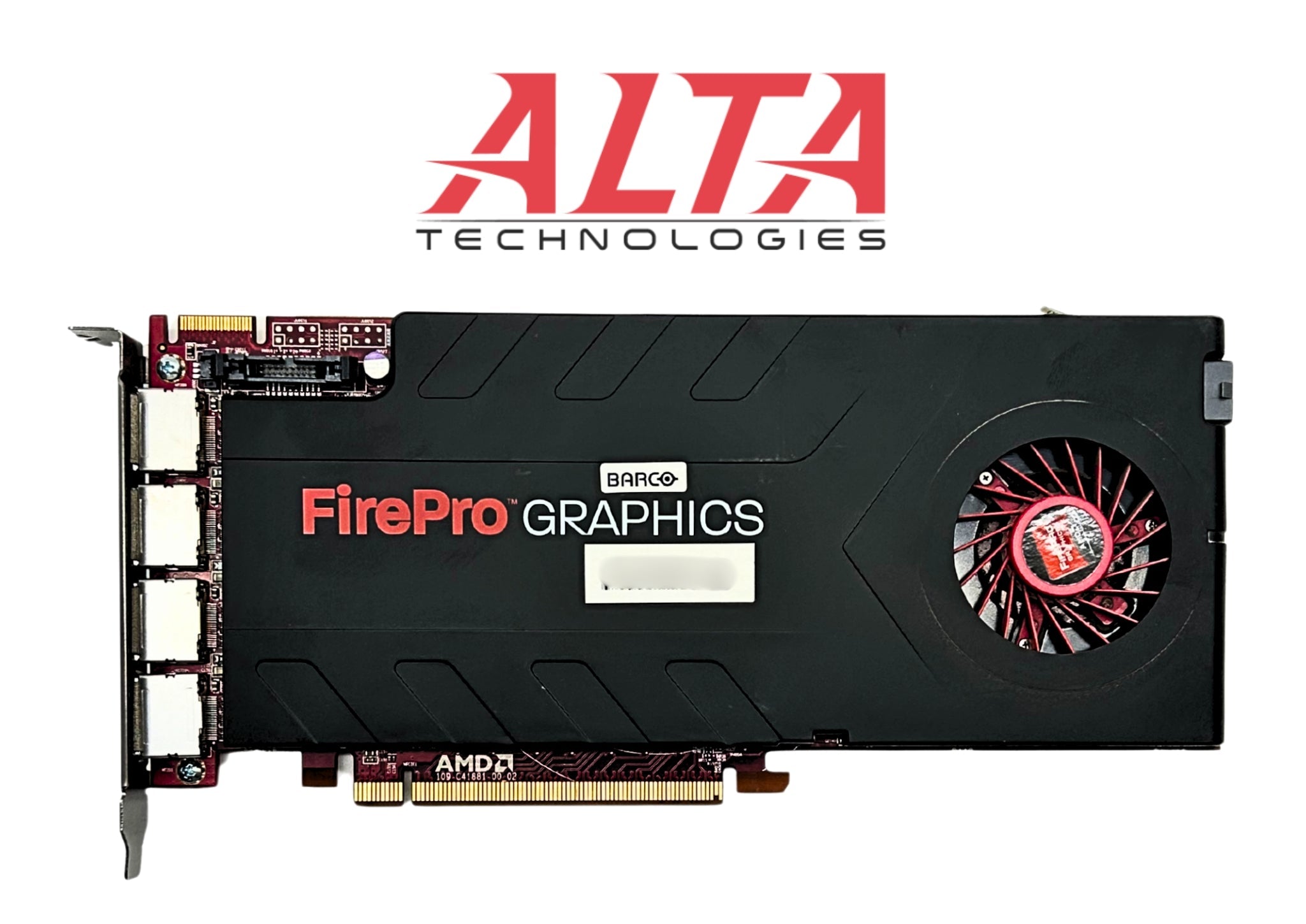 HP MXRT-7500 BARCO 7500 4GB PCIE 4-HEAD GRAPHIC CARD