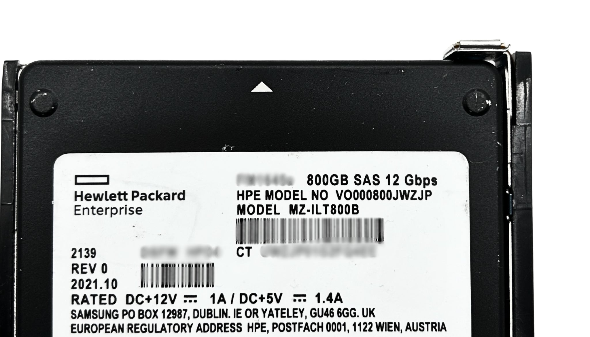 HP VO000800JWZJP 800GB SAS 12Gb/s 2.5" SFF Solid State Drive