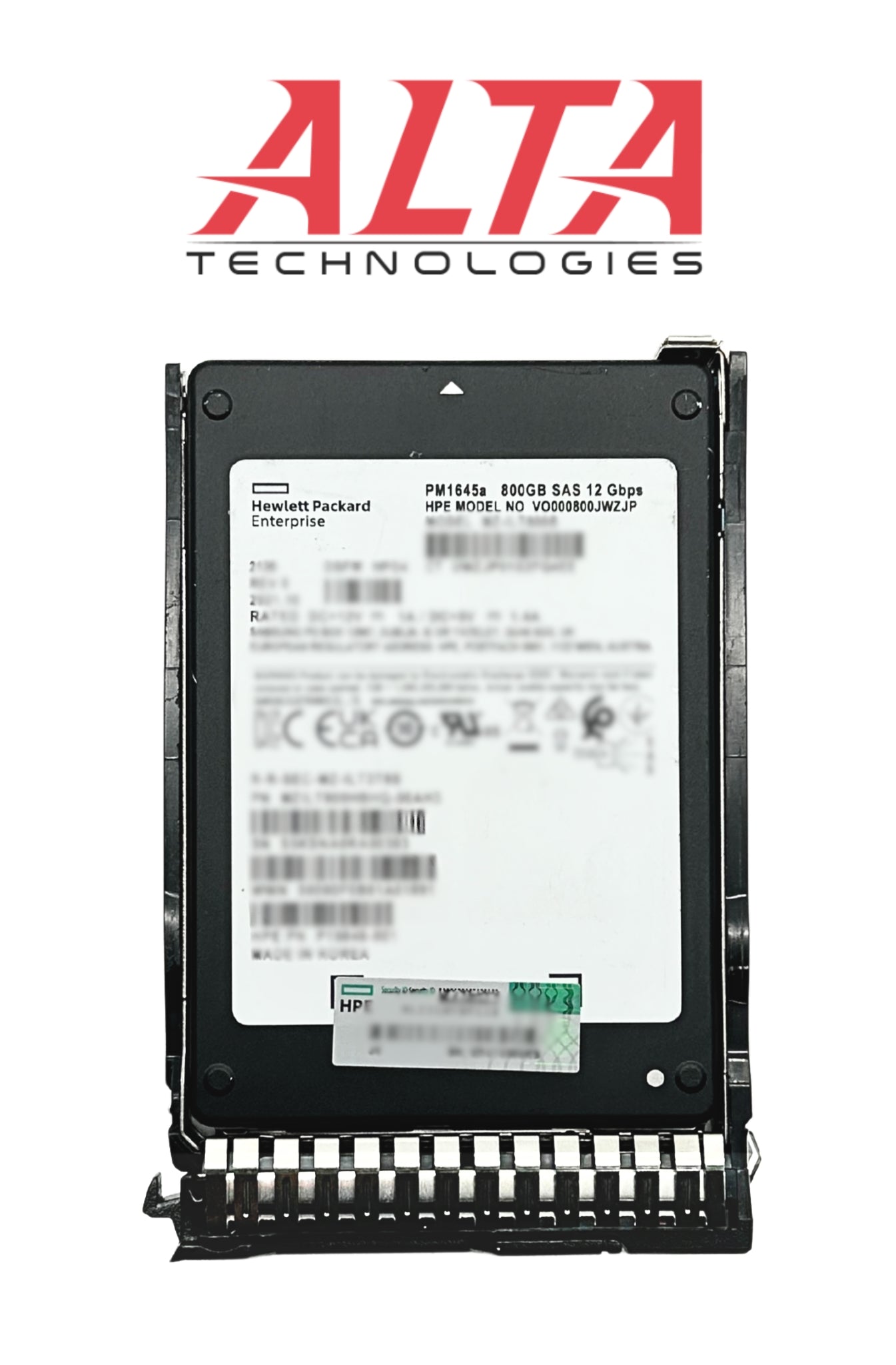 HP VO000800JWZJP 800GB SAS 12Gb/s 2.5" SFF Solid State Drive